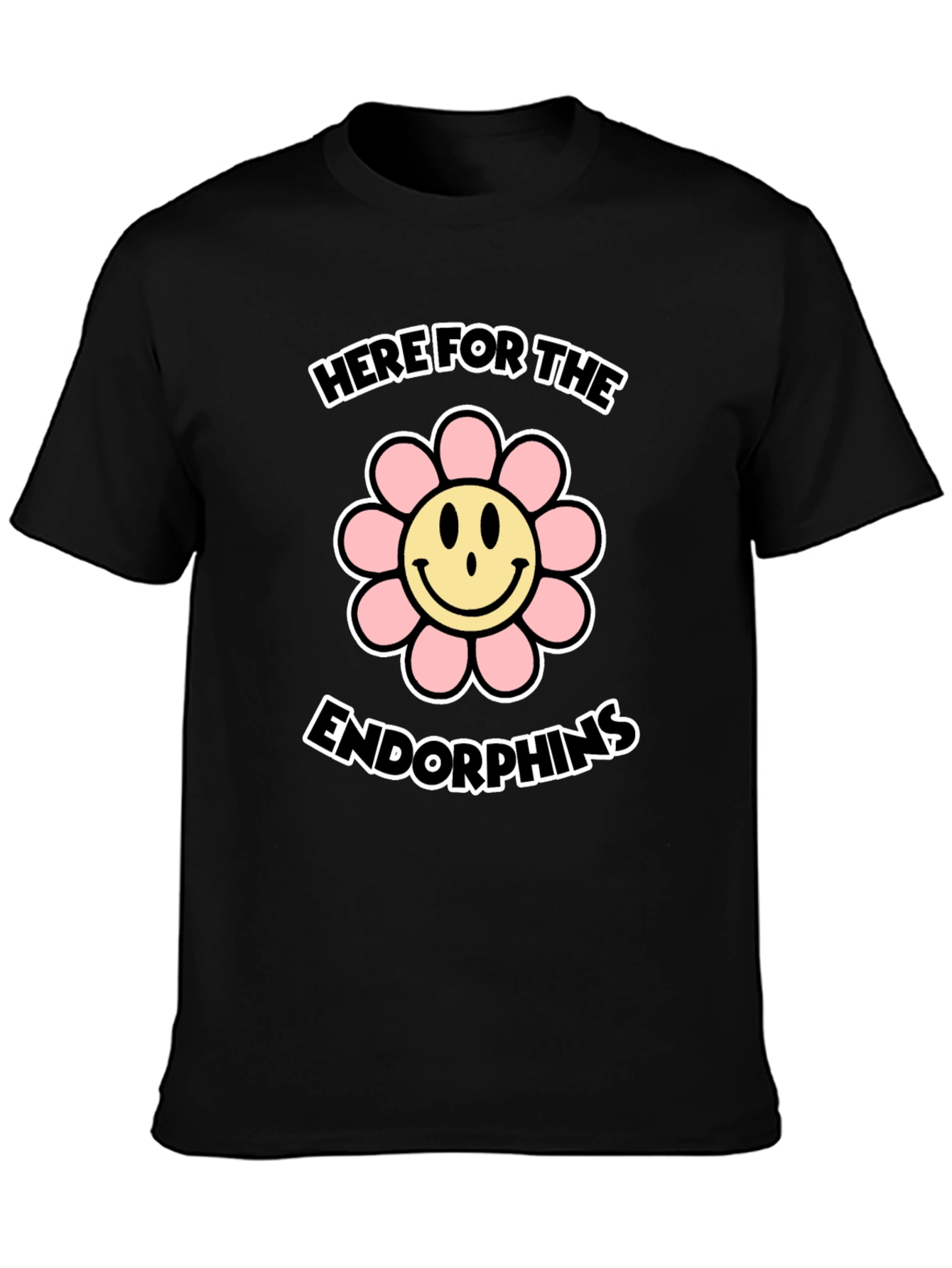 Here For The Endorphins Graphic Tee