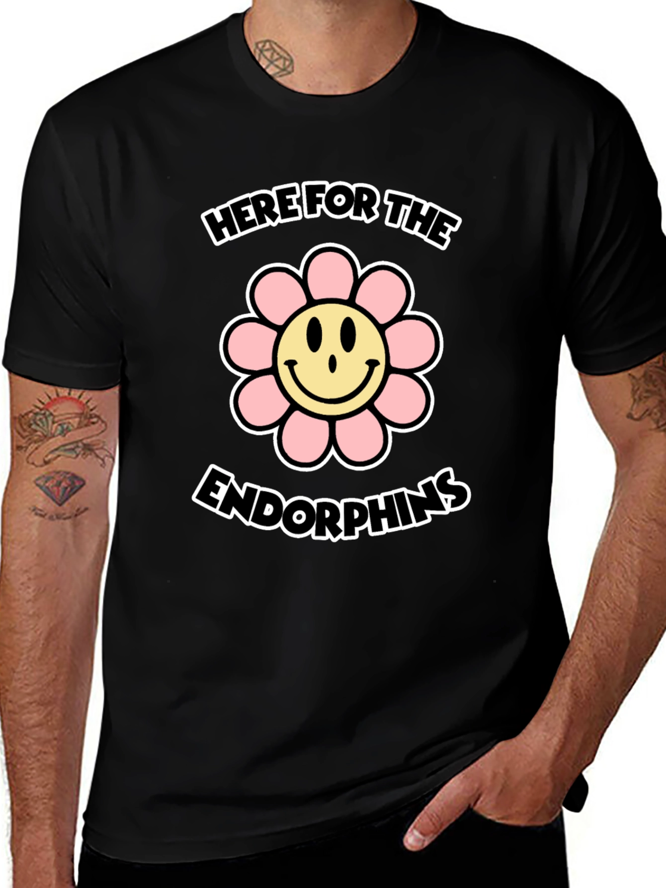 Here For The Endorphins Graphic Tee