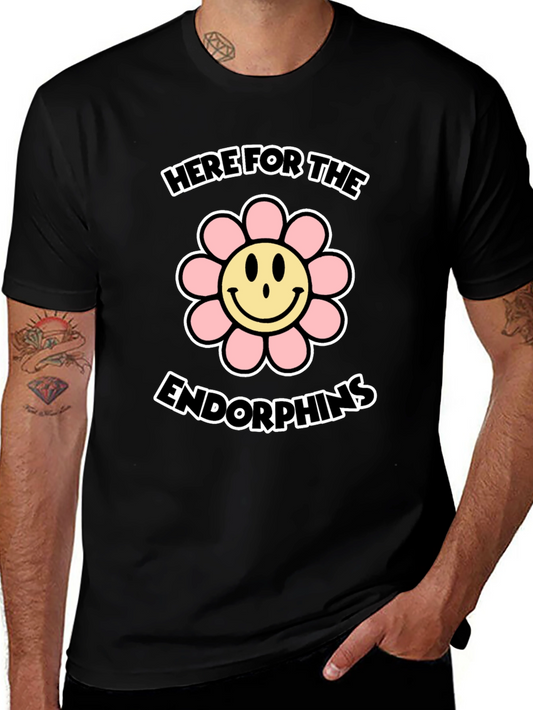 Here For The Endorphins Graphic Tee