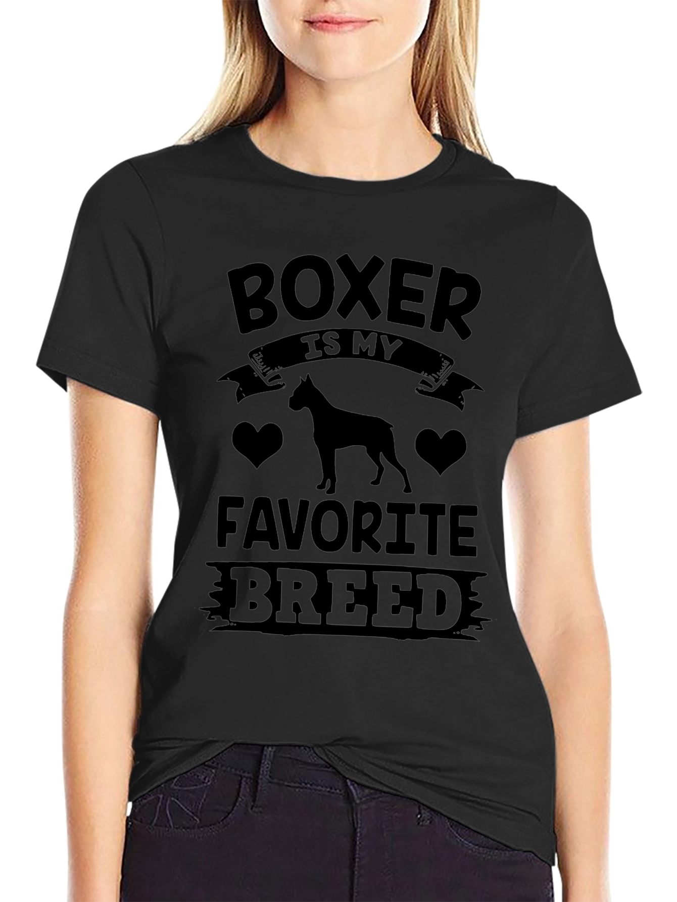 Boxer is My Favorite Breed T-Shirt