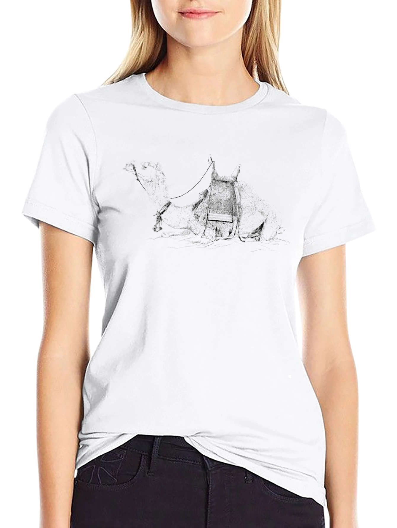 Mens Black Graphic T-Shirt