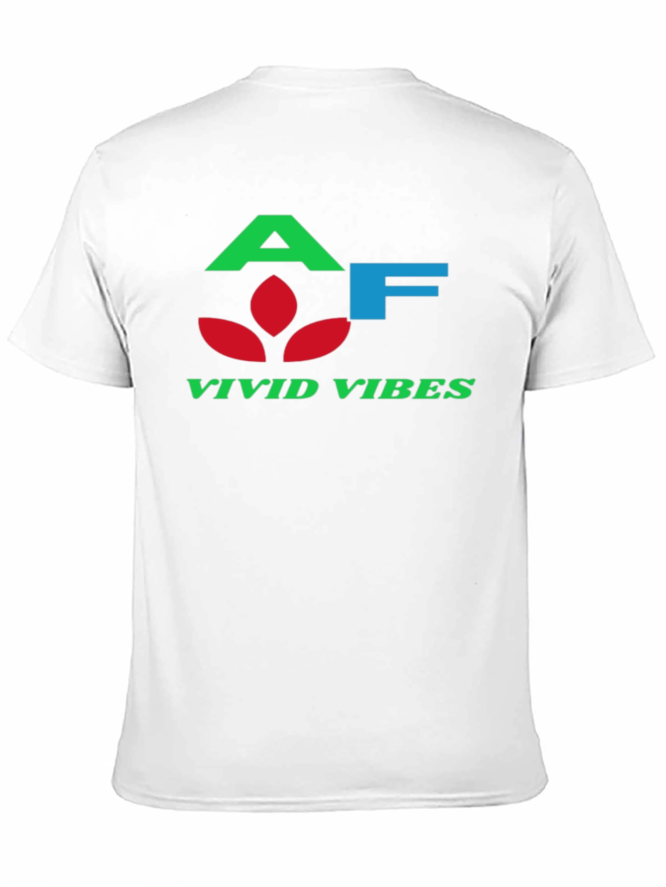 Vivid Vibes Black T-Shirt