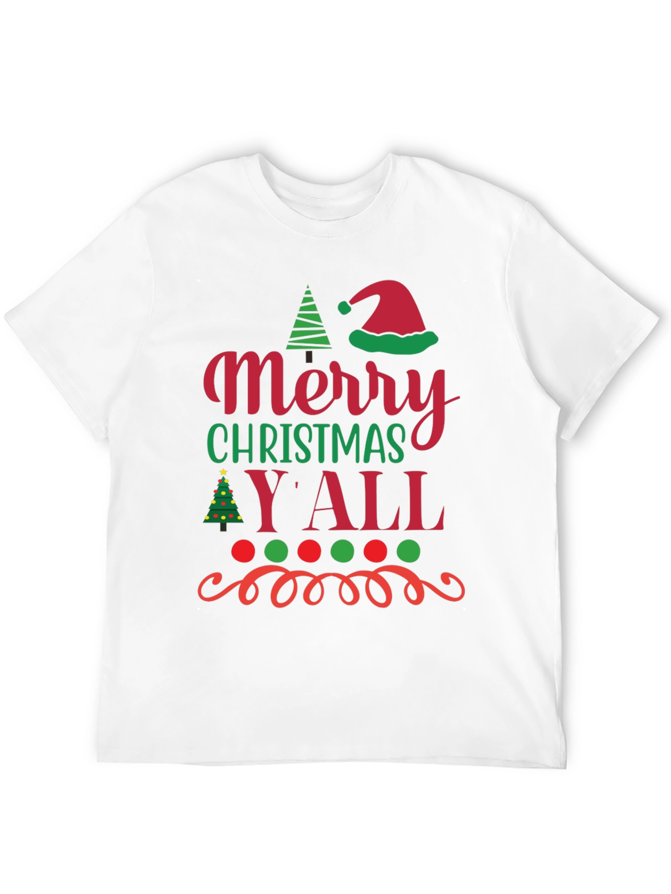 Merry Christmas Yall Holiday T-Shirt
