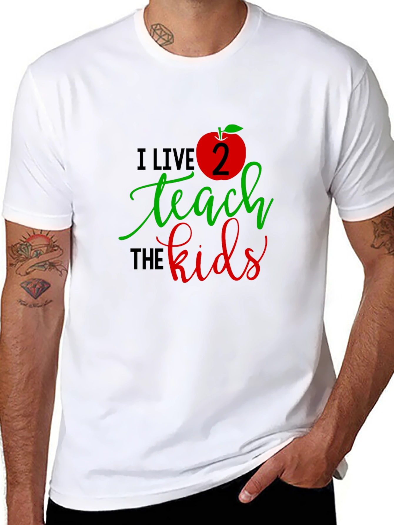 I Live 2 Teach The Kids T-Shirt