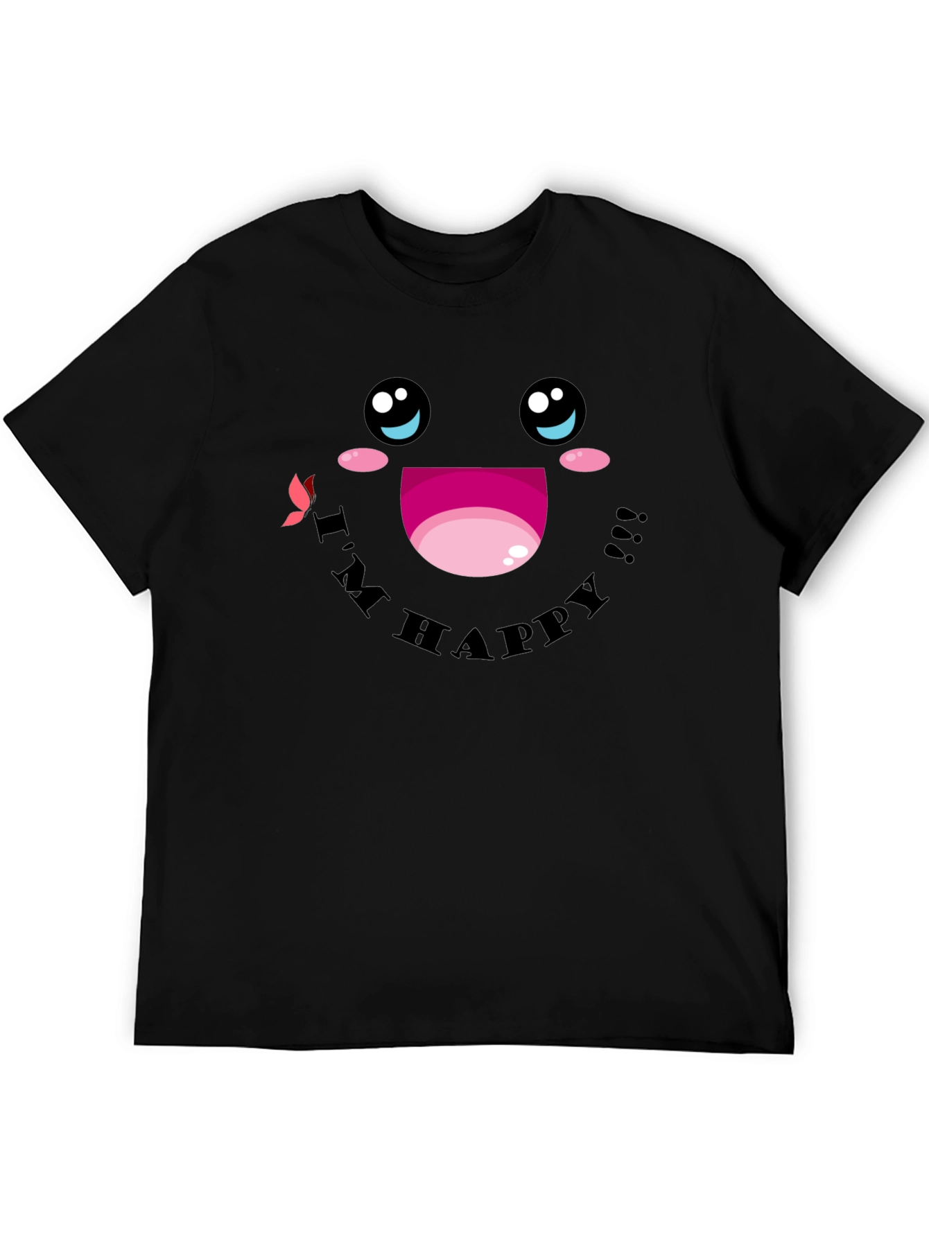 Im Happy Graphic T-Shirt - Cute Kawaii Style