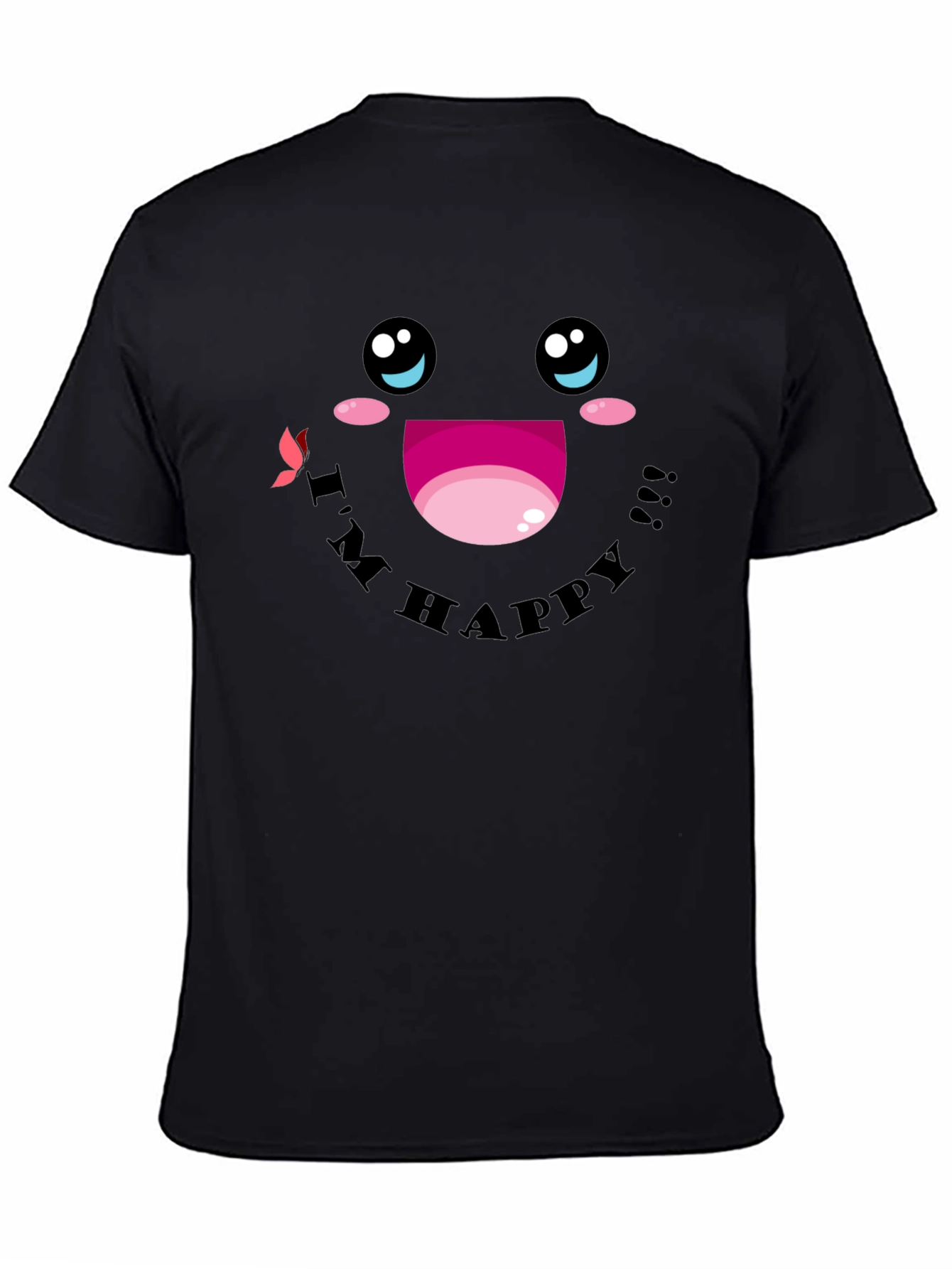 Im Happy Graphic T-Shirt - Cute Kawaii Style