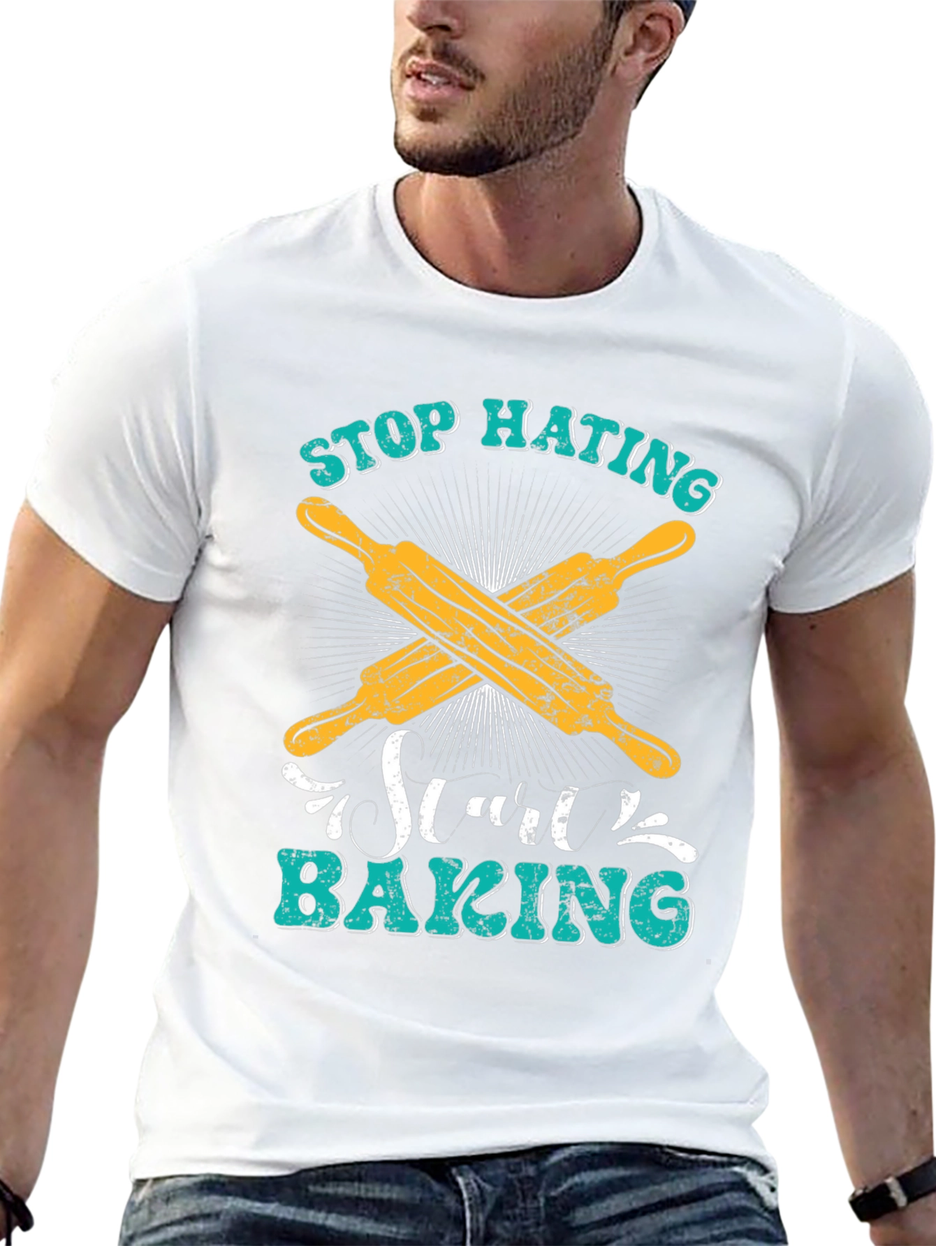 Stop Hating Start Baking T-Shirt