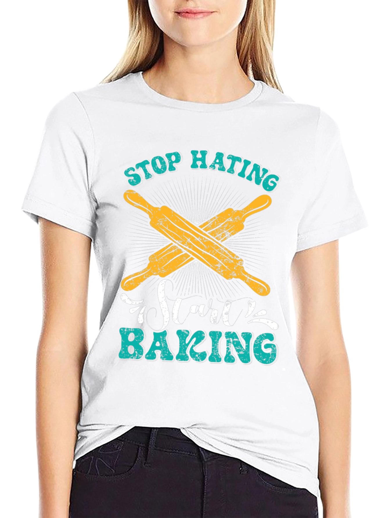 Stop Hating Start Baking T-Shirt