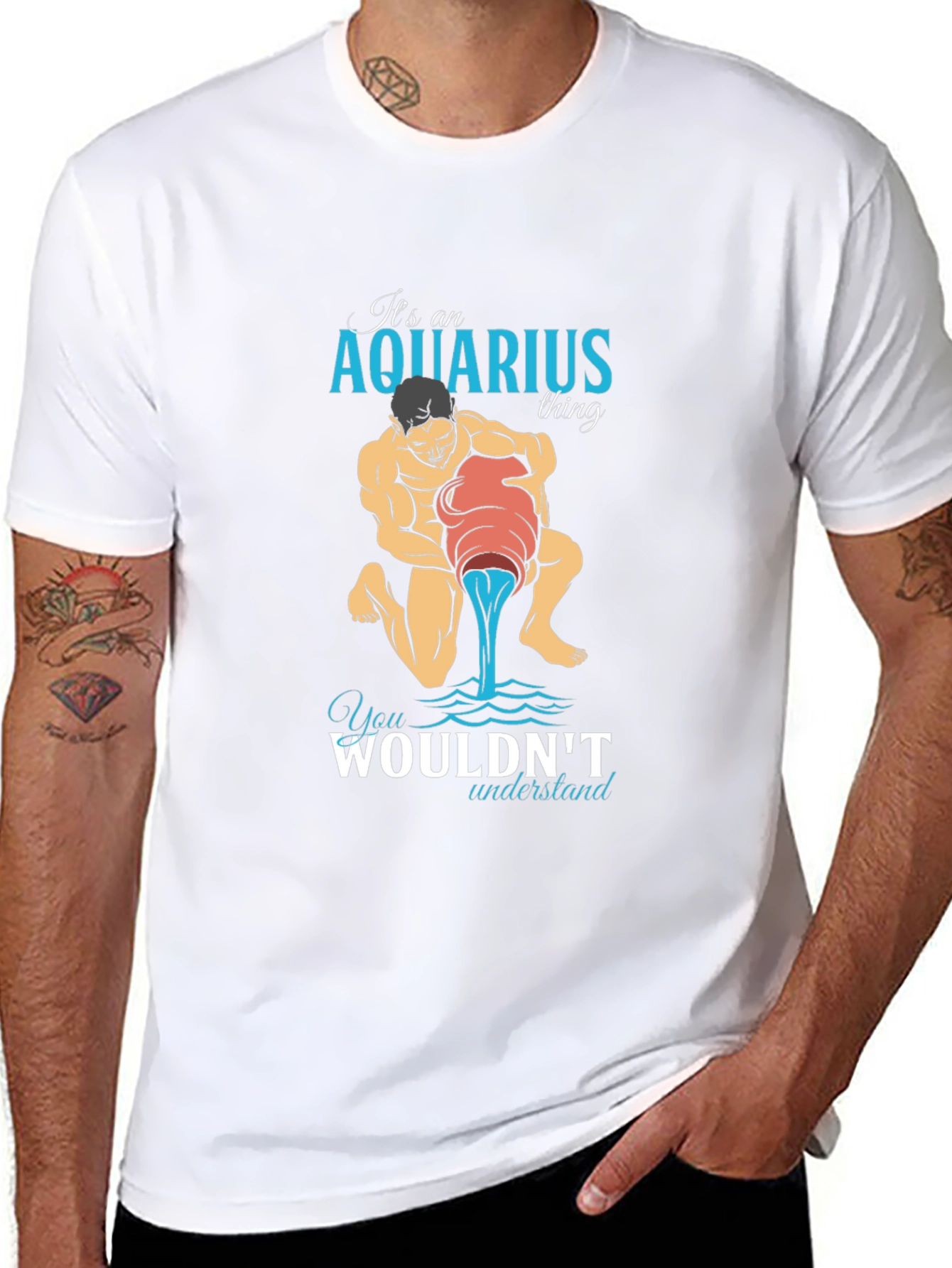 Aquarius Thing Graphic Tee - Zodiac Sign Shirt