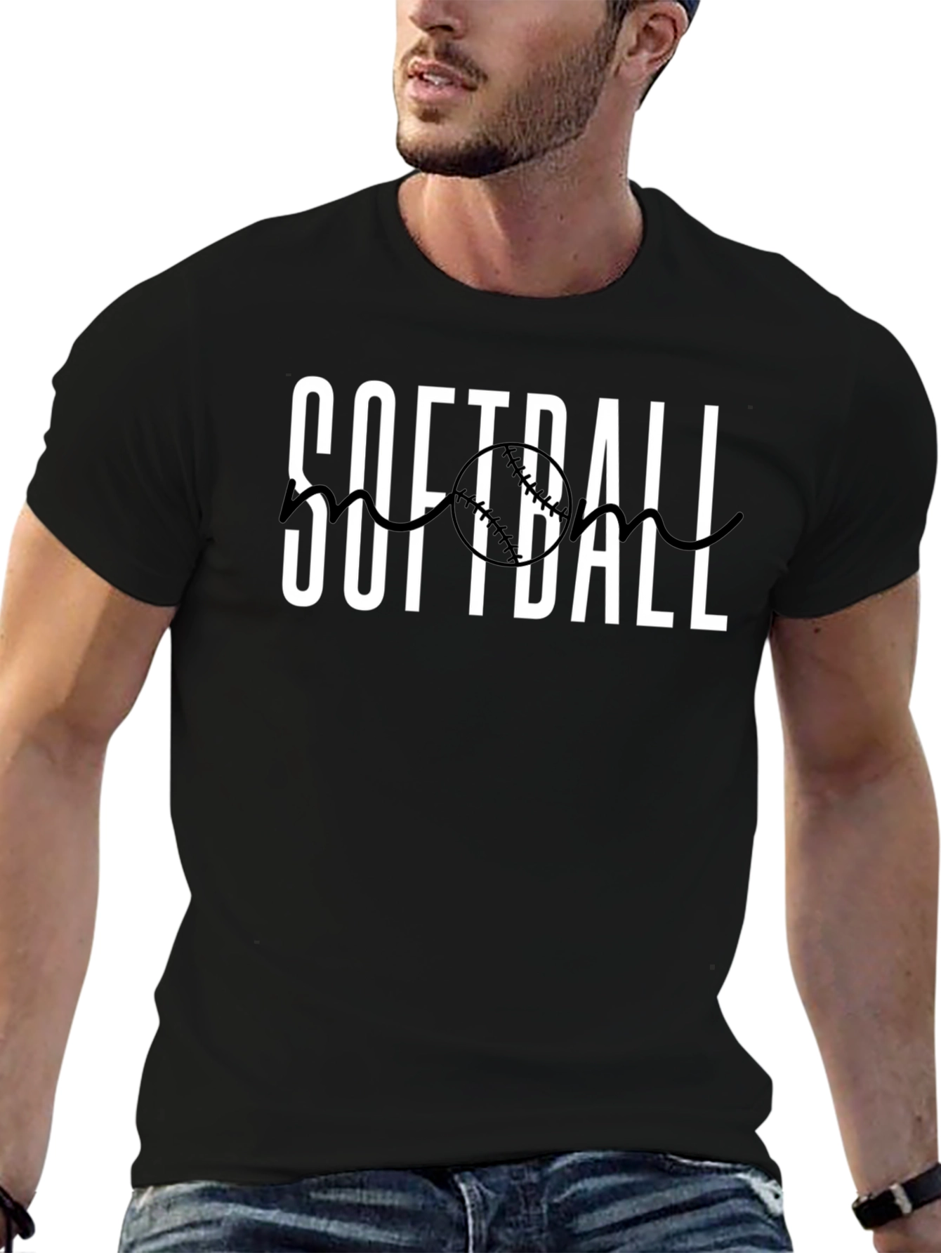 Softball Graphic T-Shirt