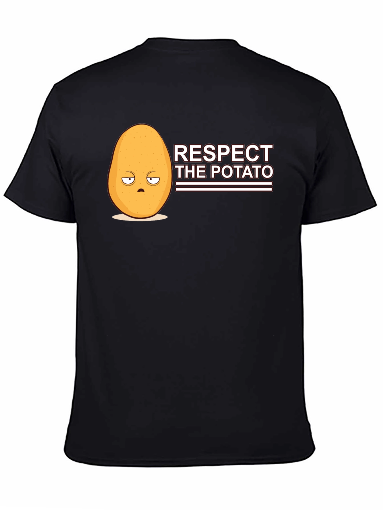 Respect the Potato Funny Graphic Tee