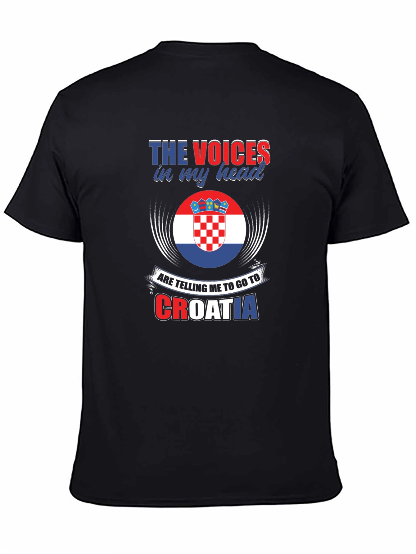Voices in My Head Croatia T-Shirt