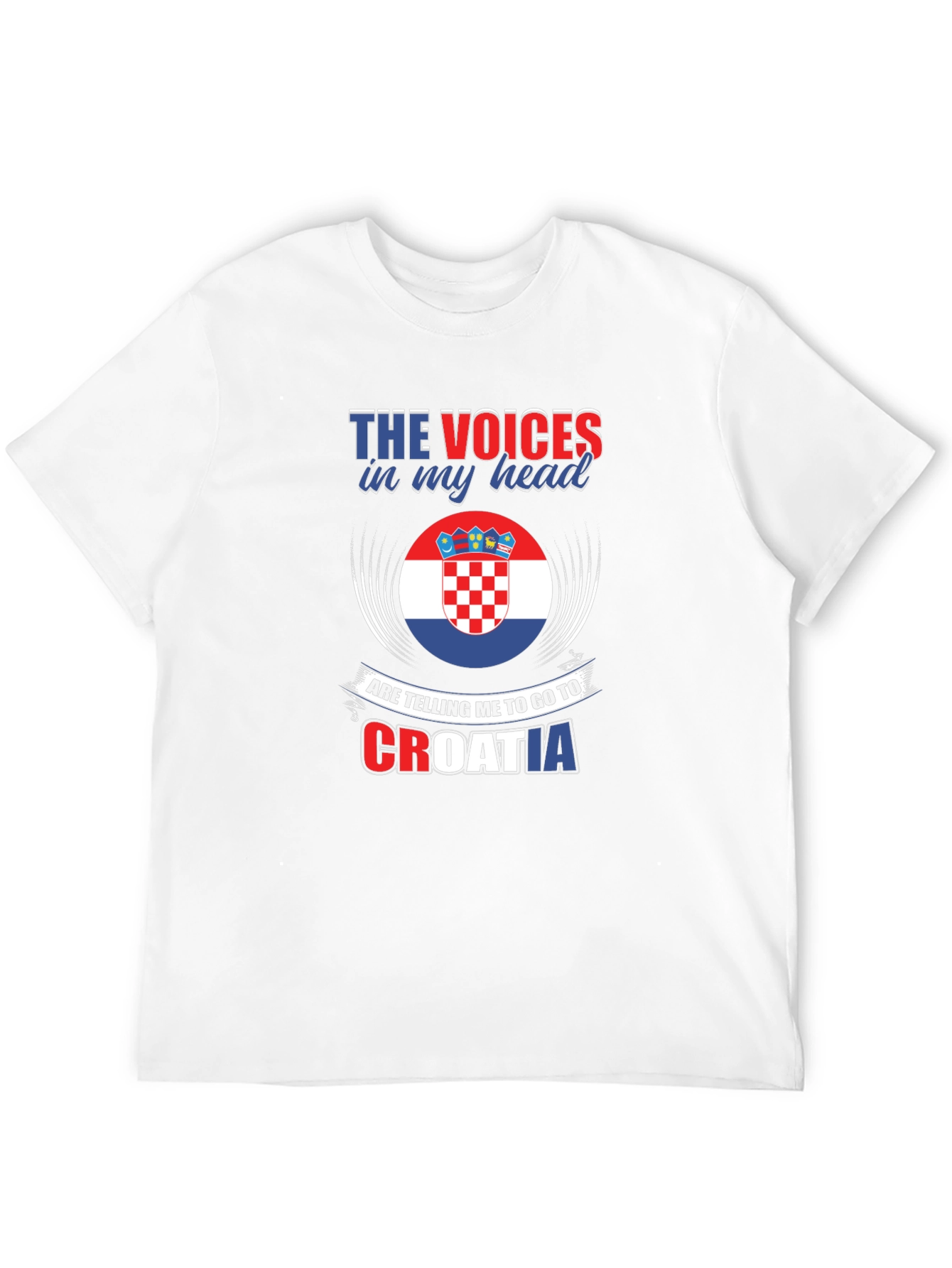 Voices in My Head Croatia T-Shirt
