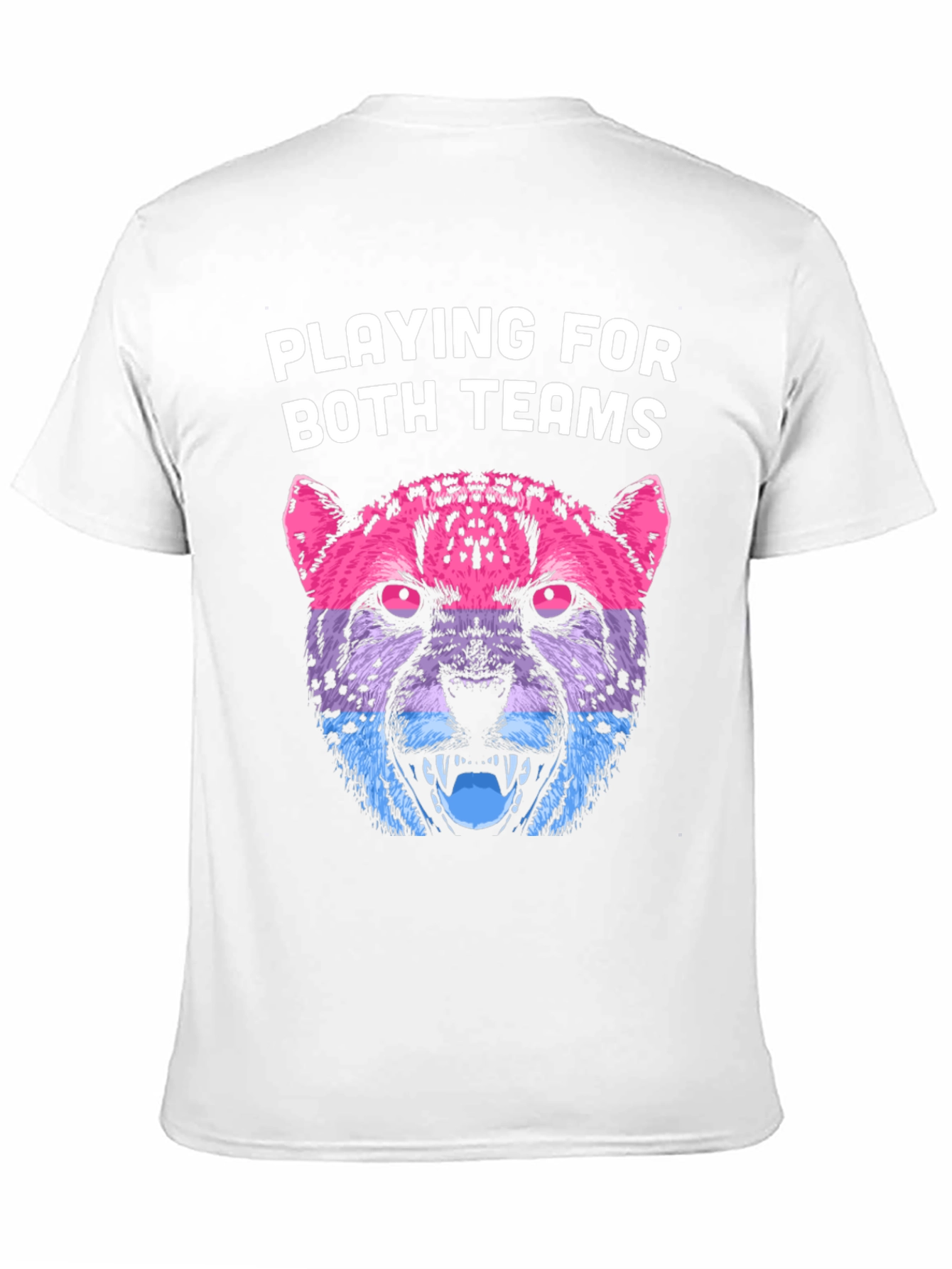 Playing for Both Teams Cheetah Graphic Tee