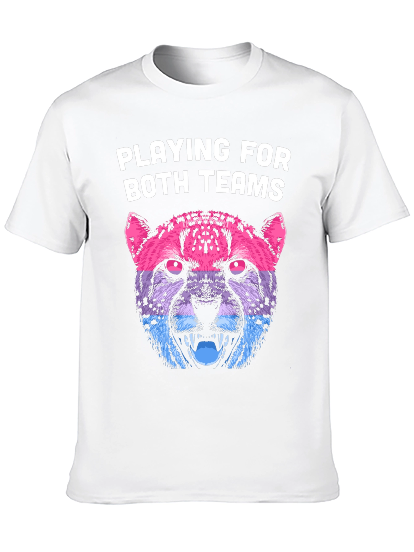 Playing for Both Teams Cheetah Graphic Tee