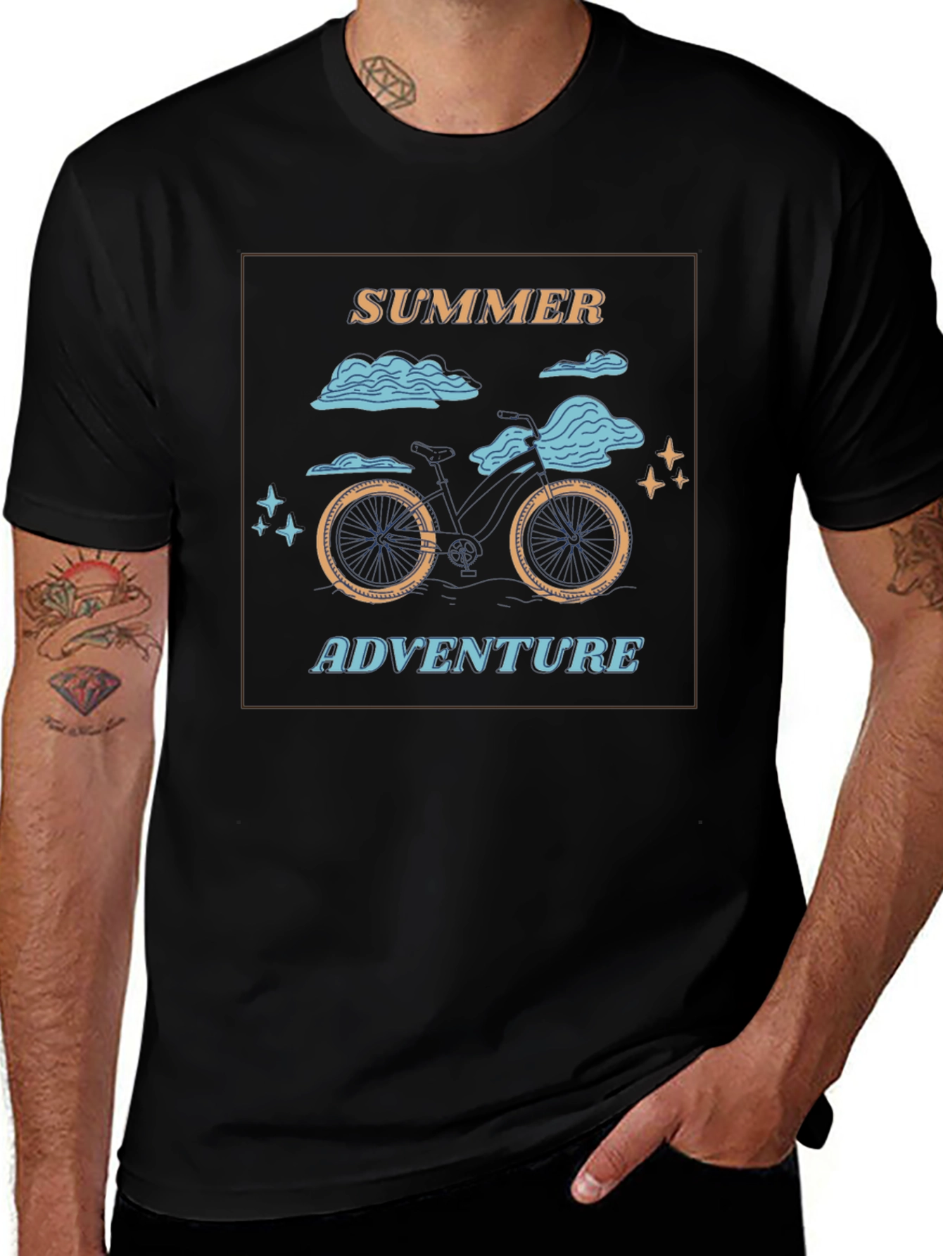 Summer Adventure Graphic Tee - Stylish Vacation Shirt
