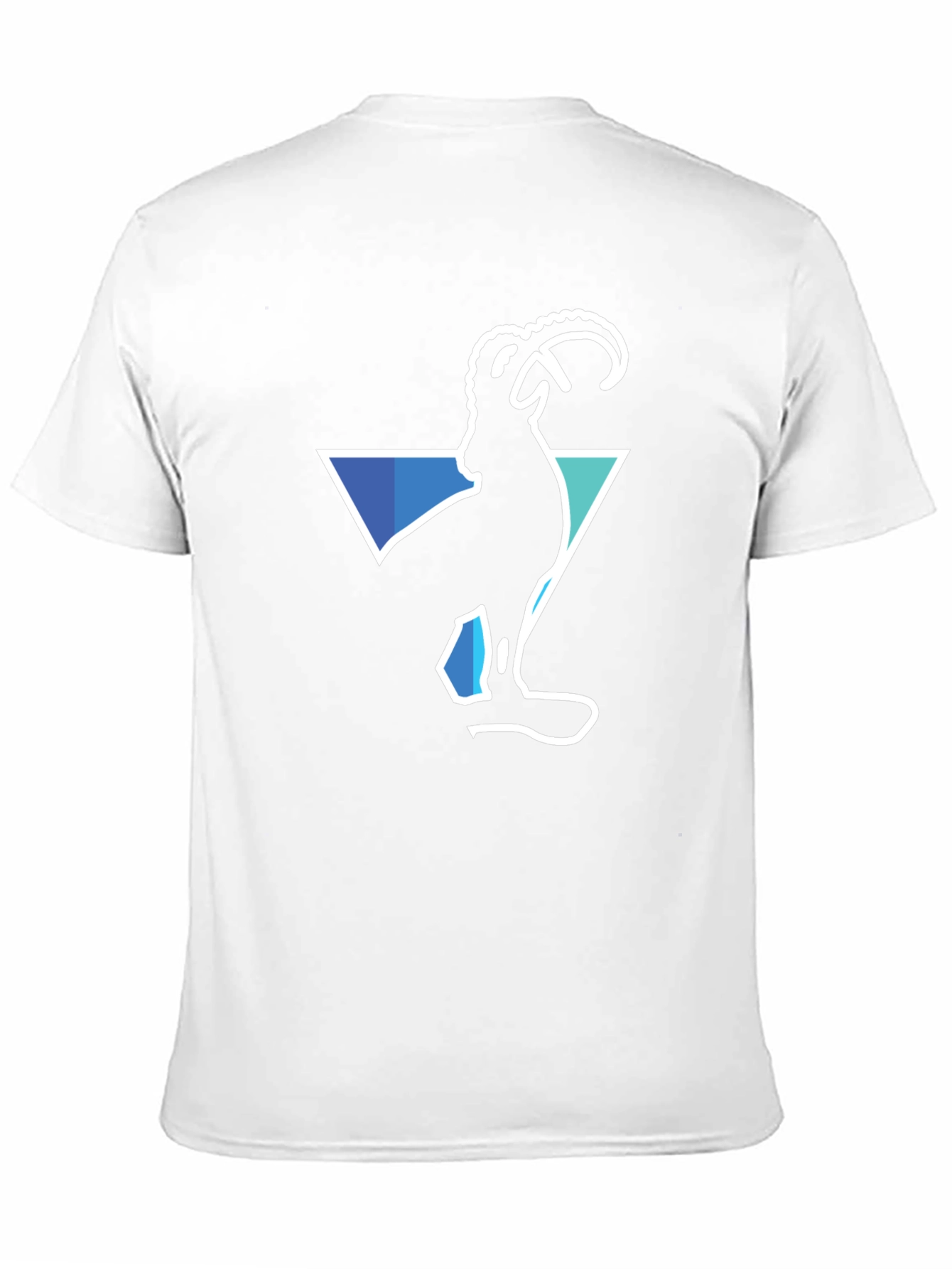 Ram Graphic Print Black T-Shirt