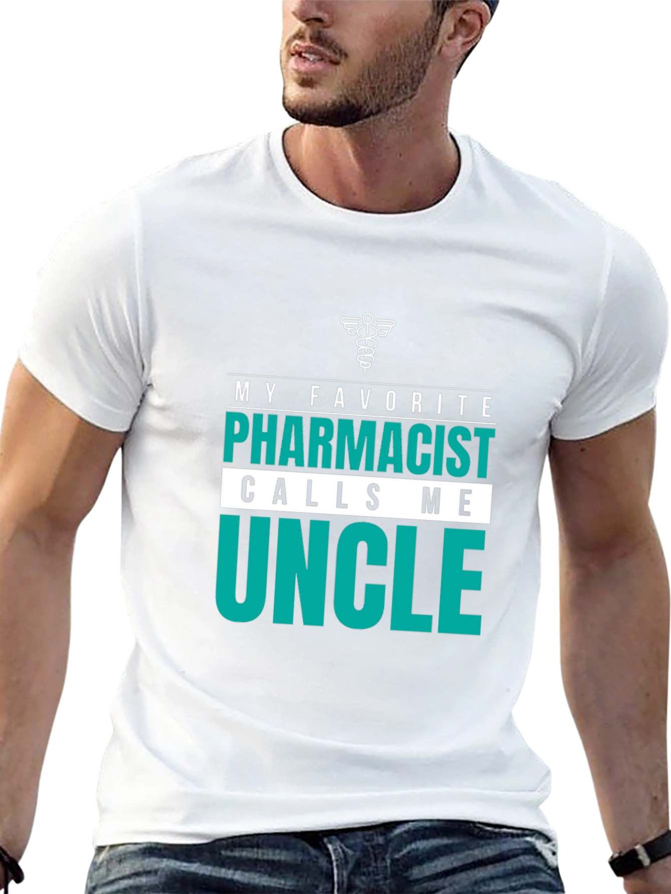 Pharmacist Uncle T-Shirt - Gift for Him