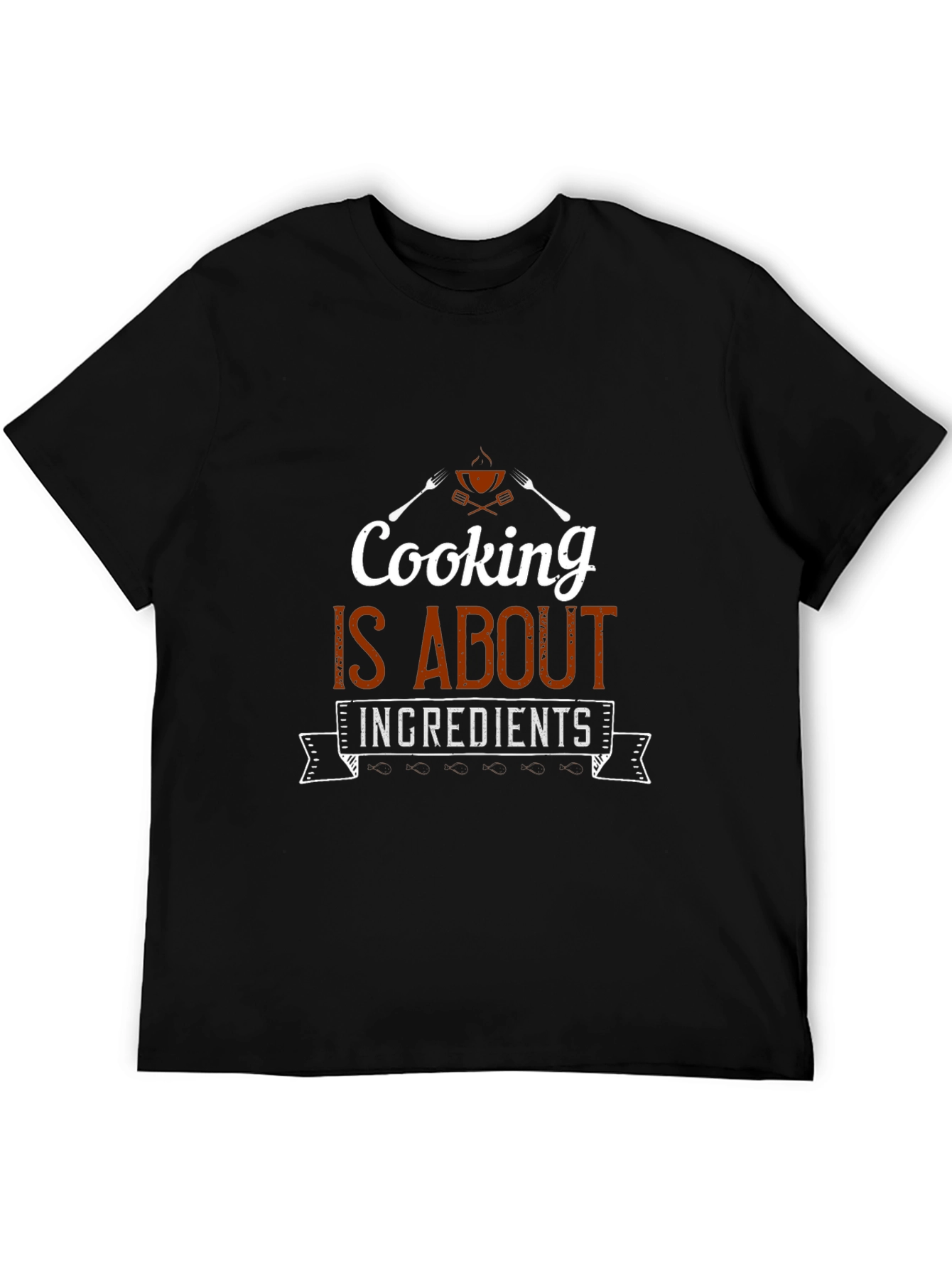 Cooking is About Ingredients Graphic T-Shirt