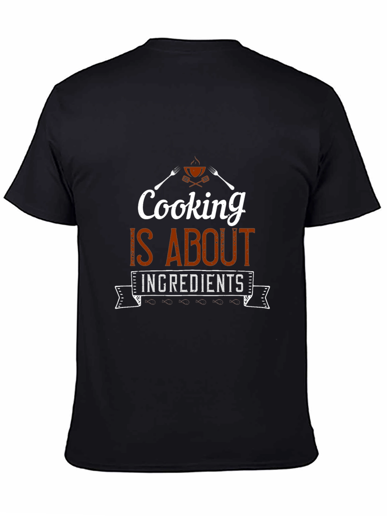 Cooking is About Ingredients Graphic T-Shirt