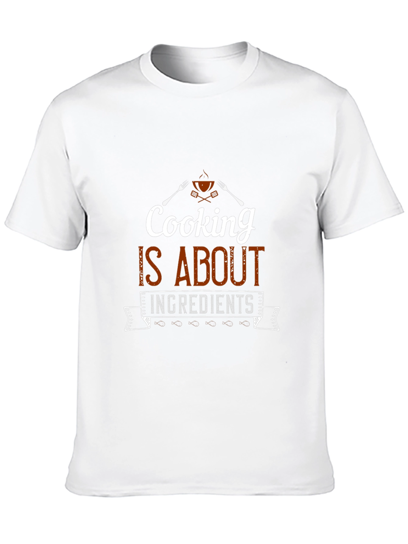 Cooking is About Ingredients Graphic T-Shirt