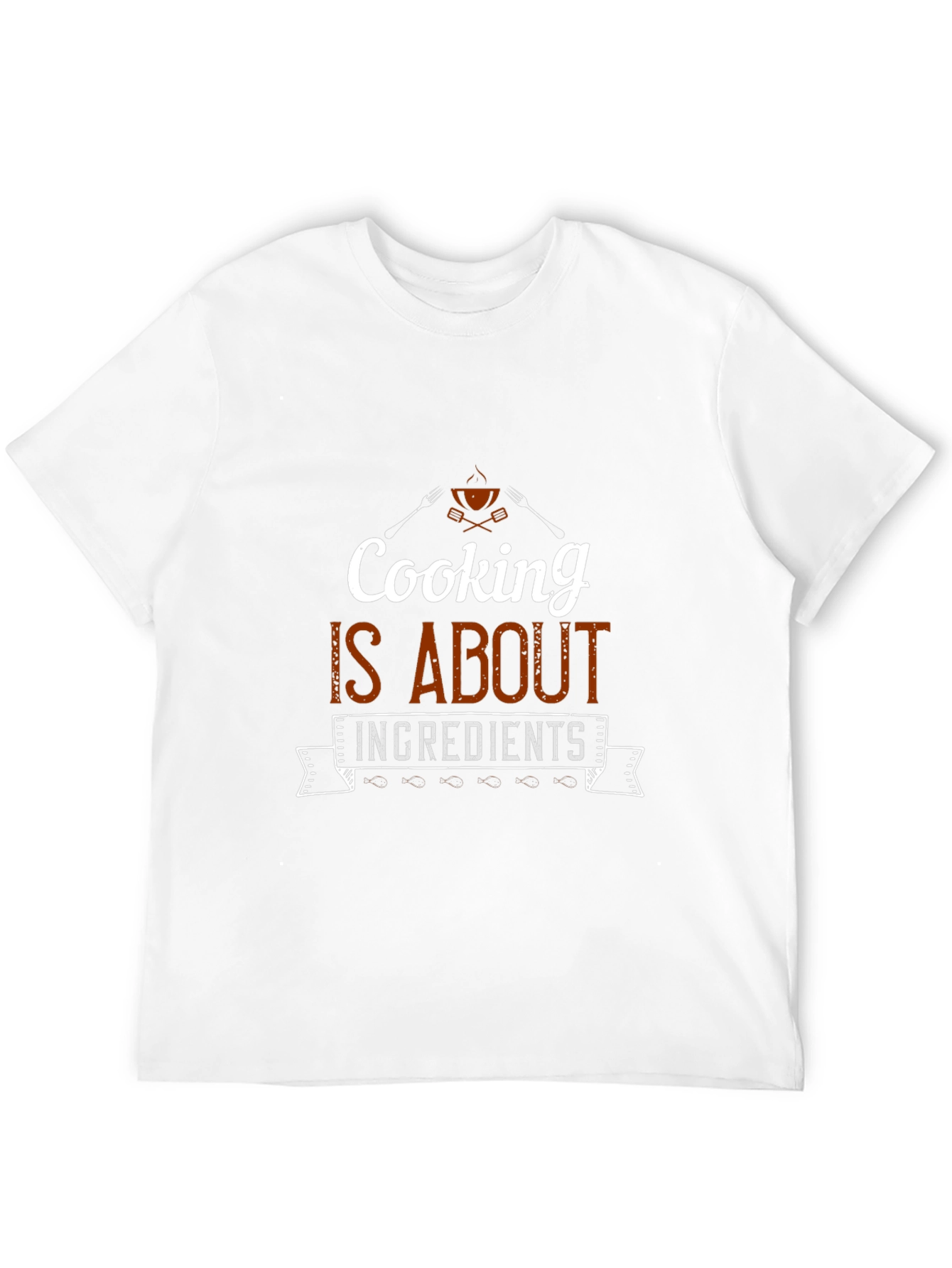 Cooking is About Ingredients Graphic T-Shirt