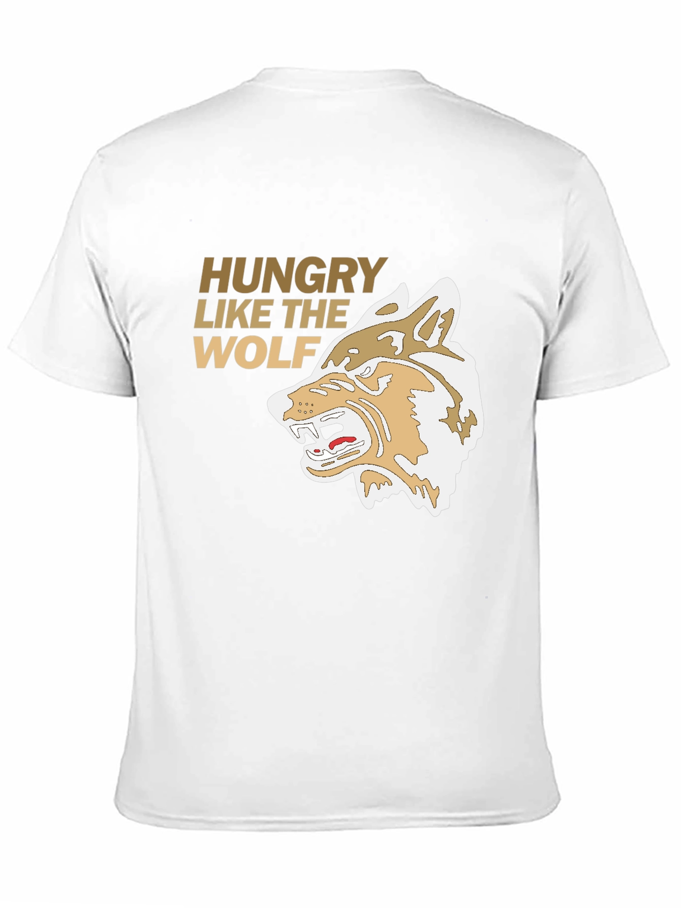 Hungry Like the Wolf Graphic Tee - Black