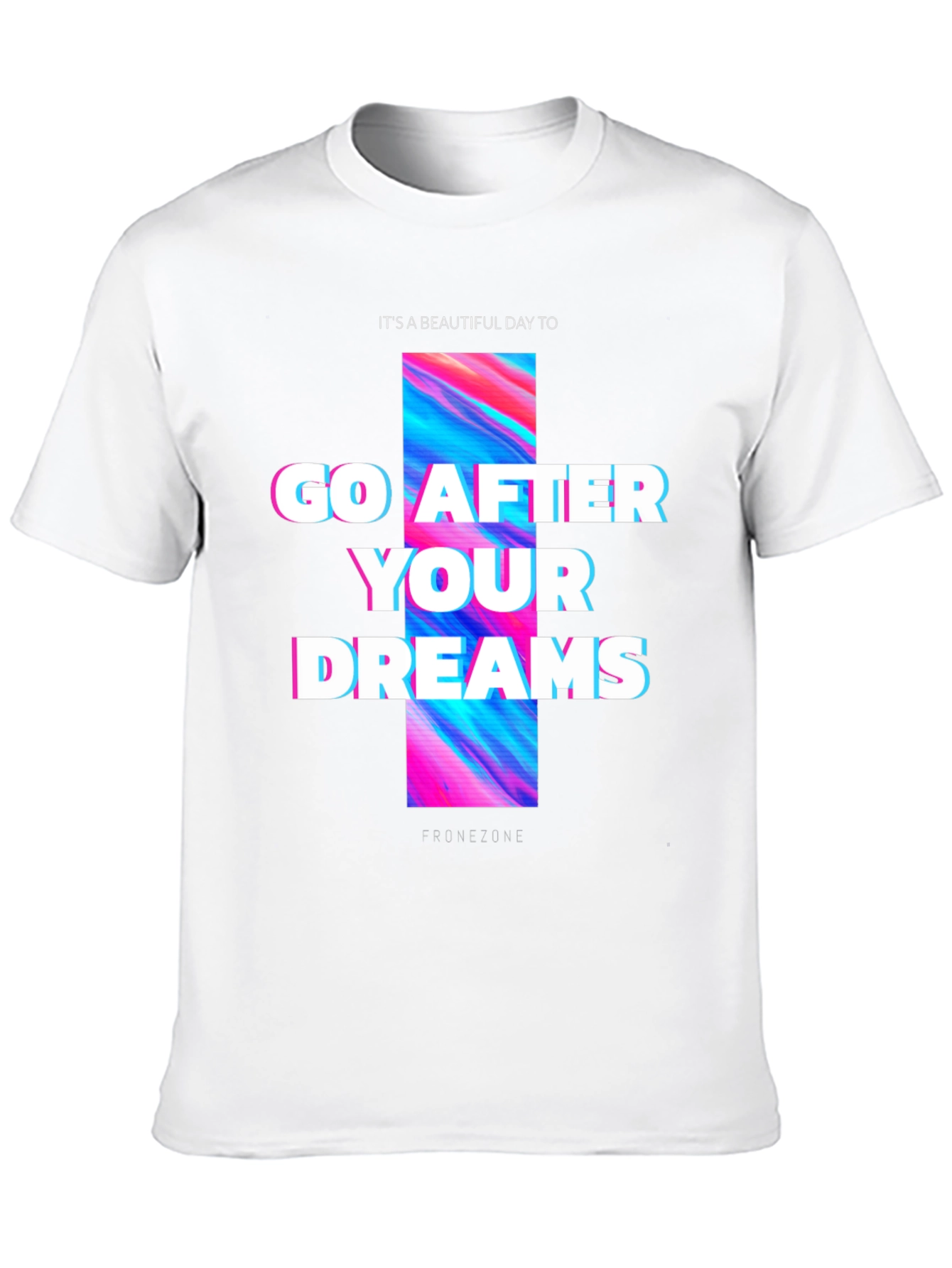 Go After Your Dreams Black Graphic Tee