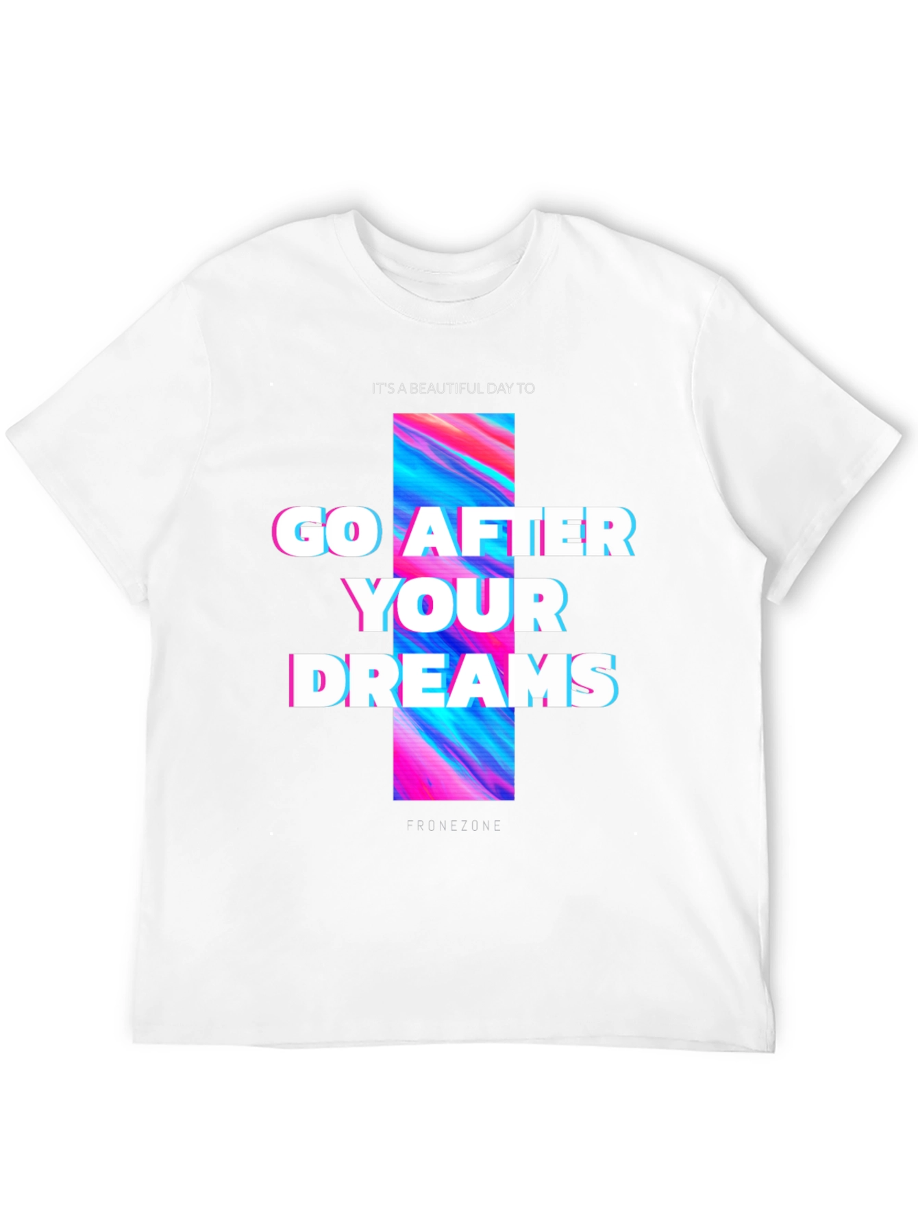 Go After Your Dreams Black Graphic Tee