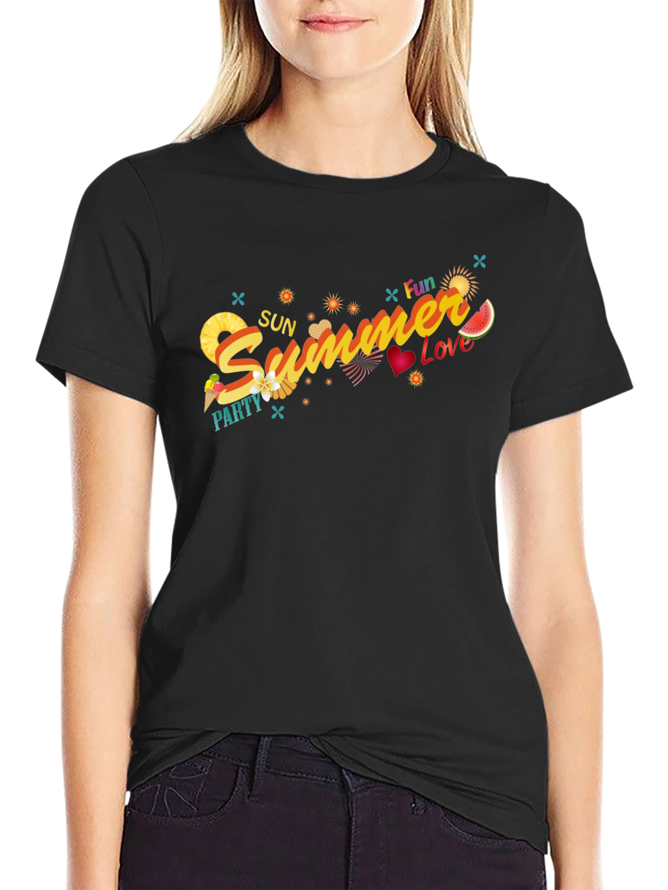 Summer Sun Party T-Shirt Fun Love Graphic Tee