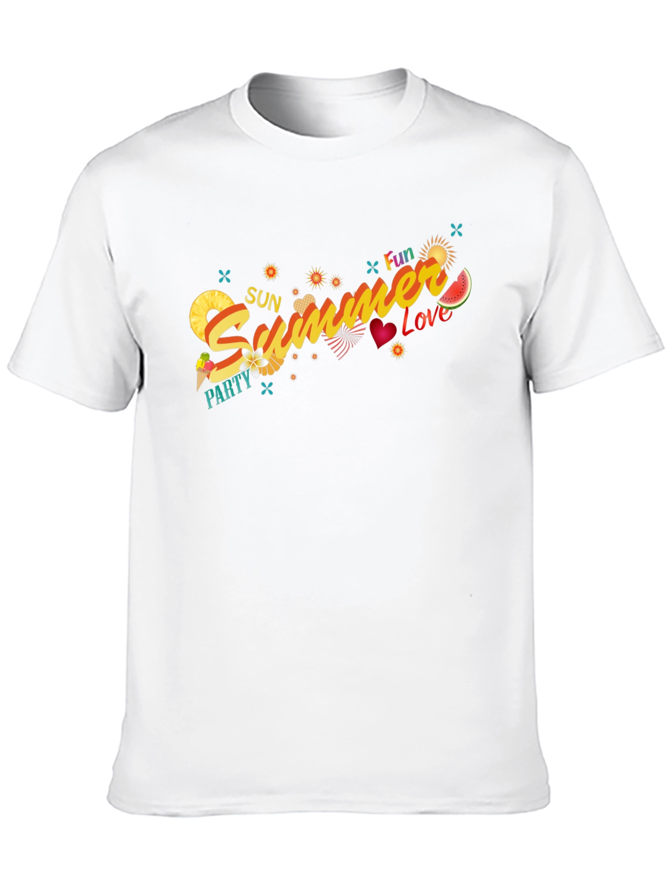 Summer Sun Party T-Shirt Fun Love Graphic Tee