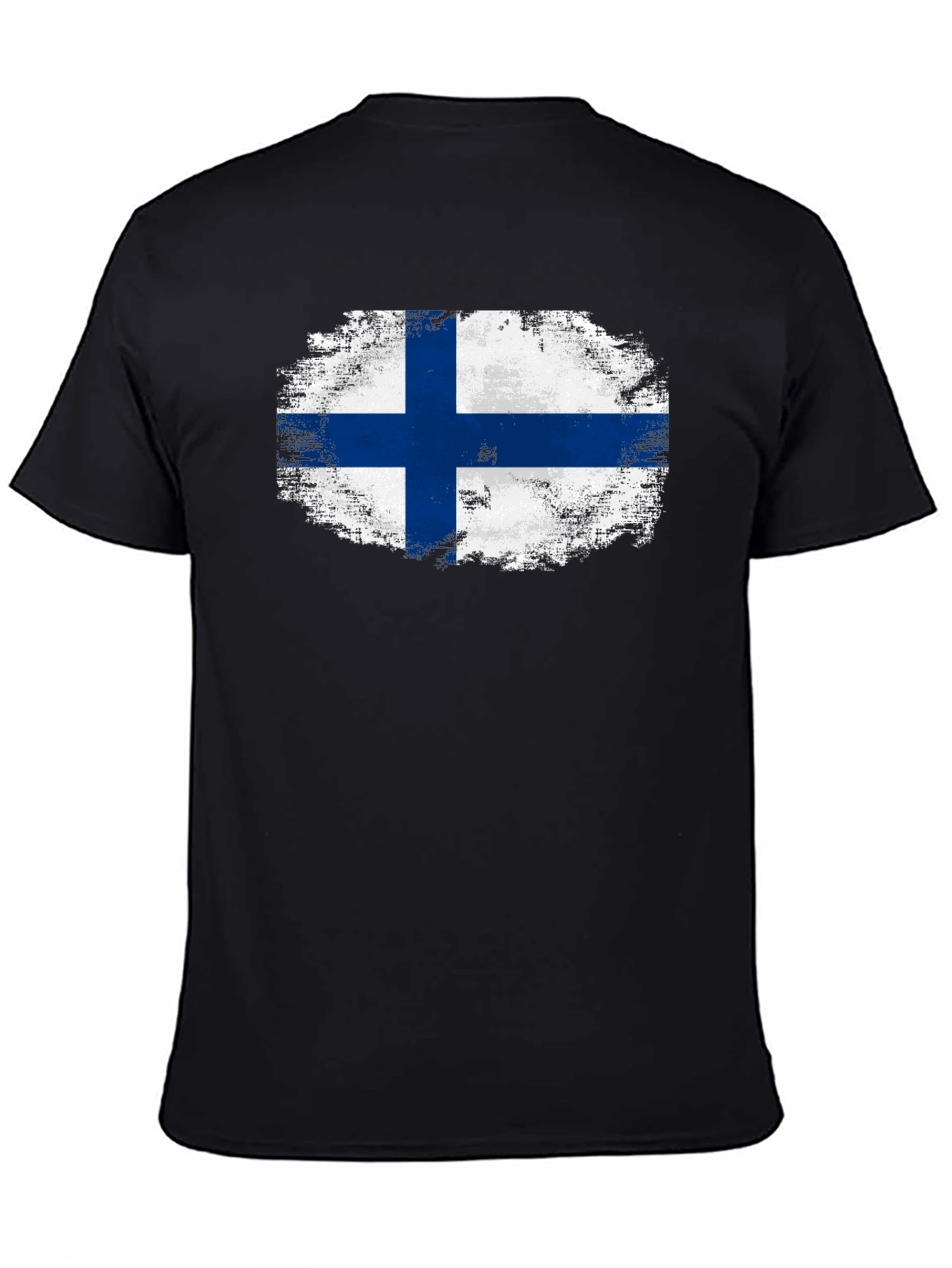 Finland Flag Grunge T-Shirt
