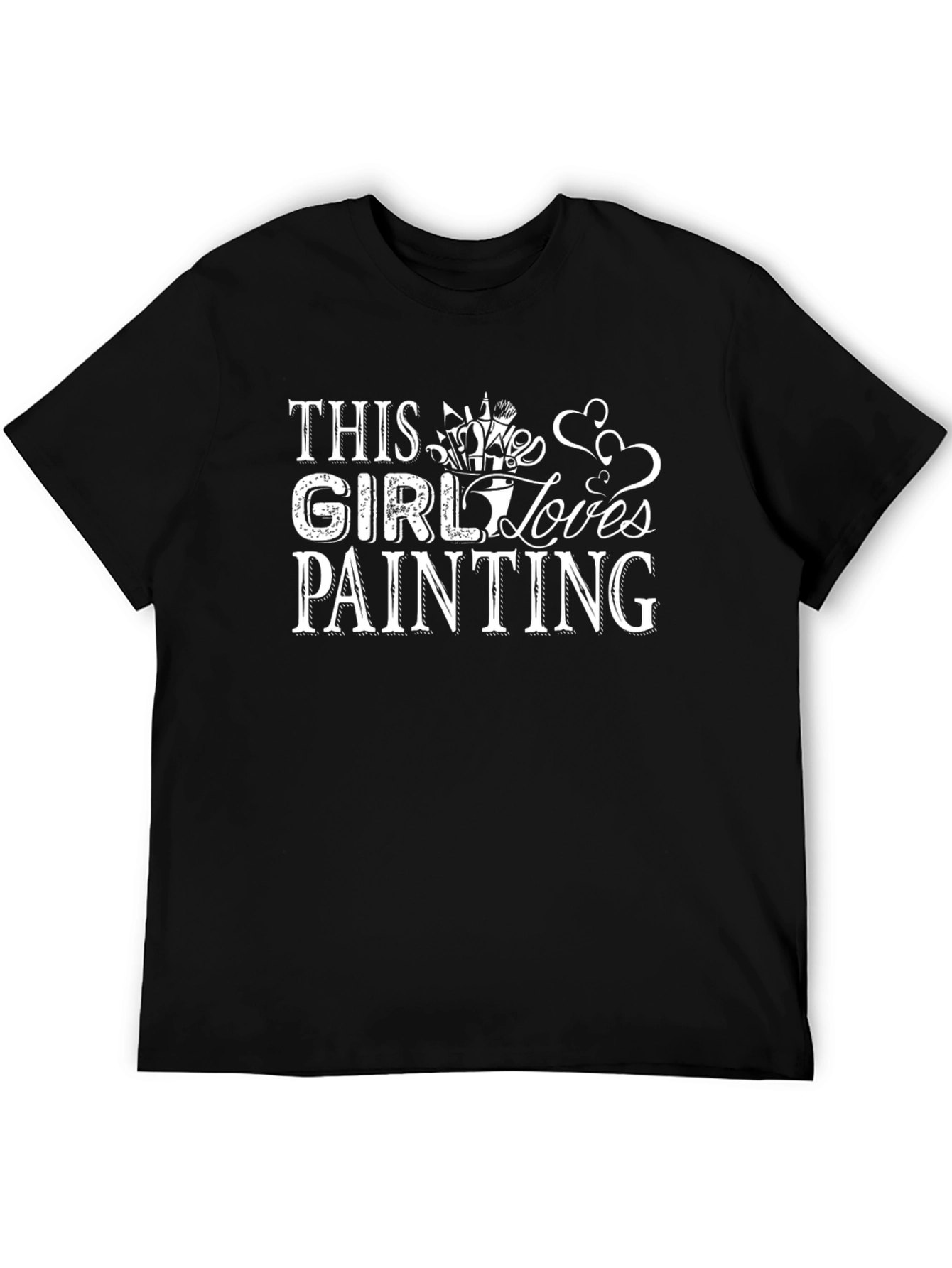 This Girl Loves Painting Graphic T-Shirt