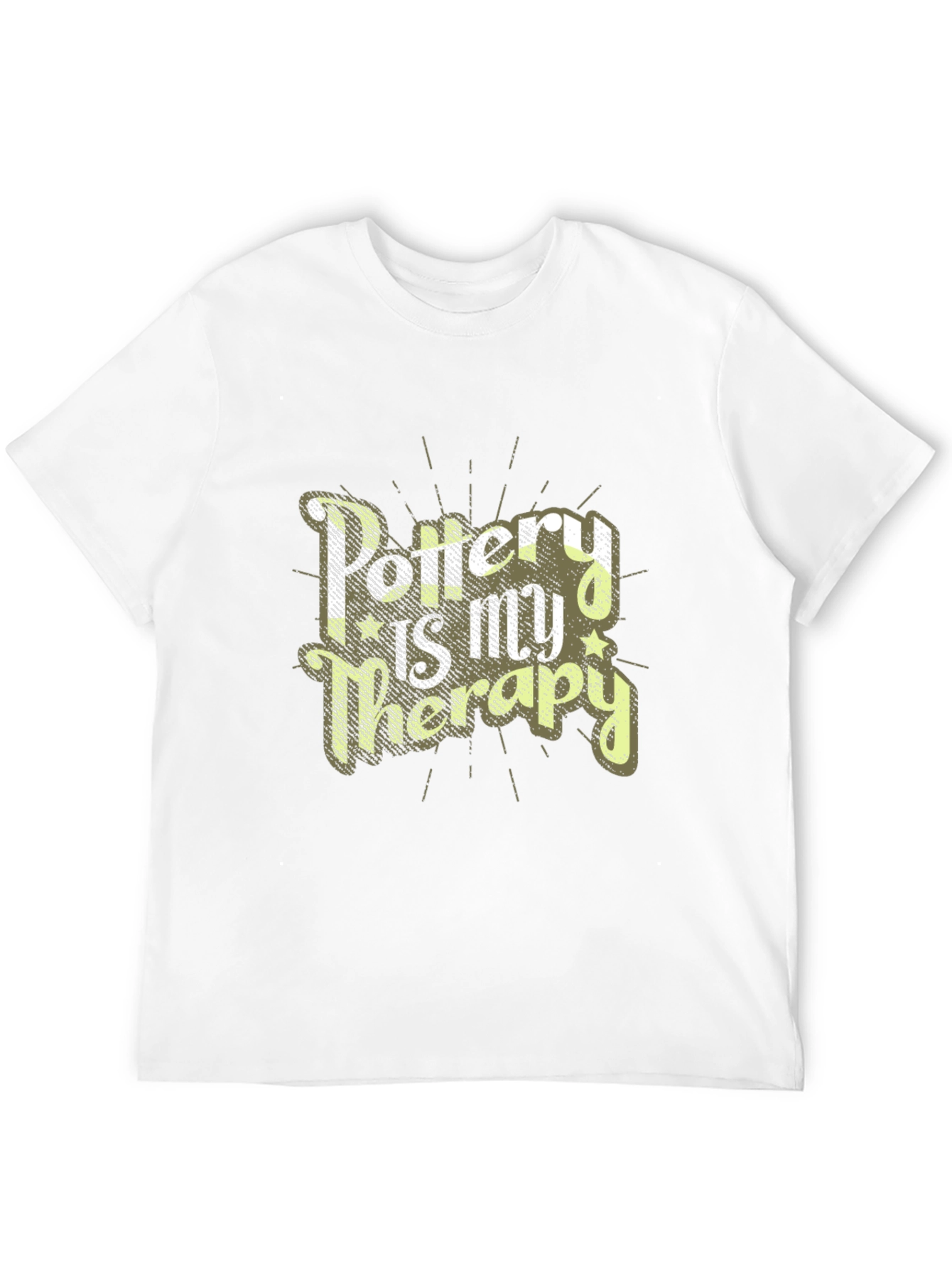Pottery Is My Therapy Graphic T-Shirt