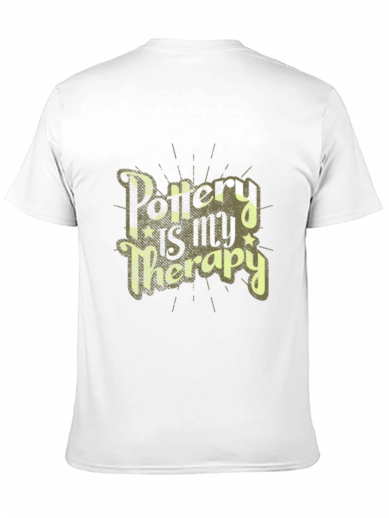 Pottery Is My Therapy Graphic T-Shirt