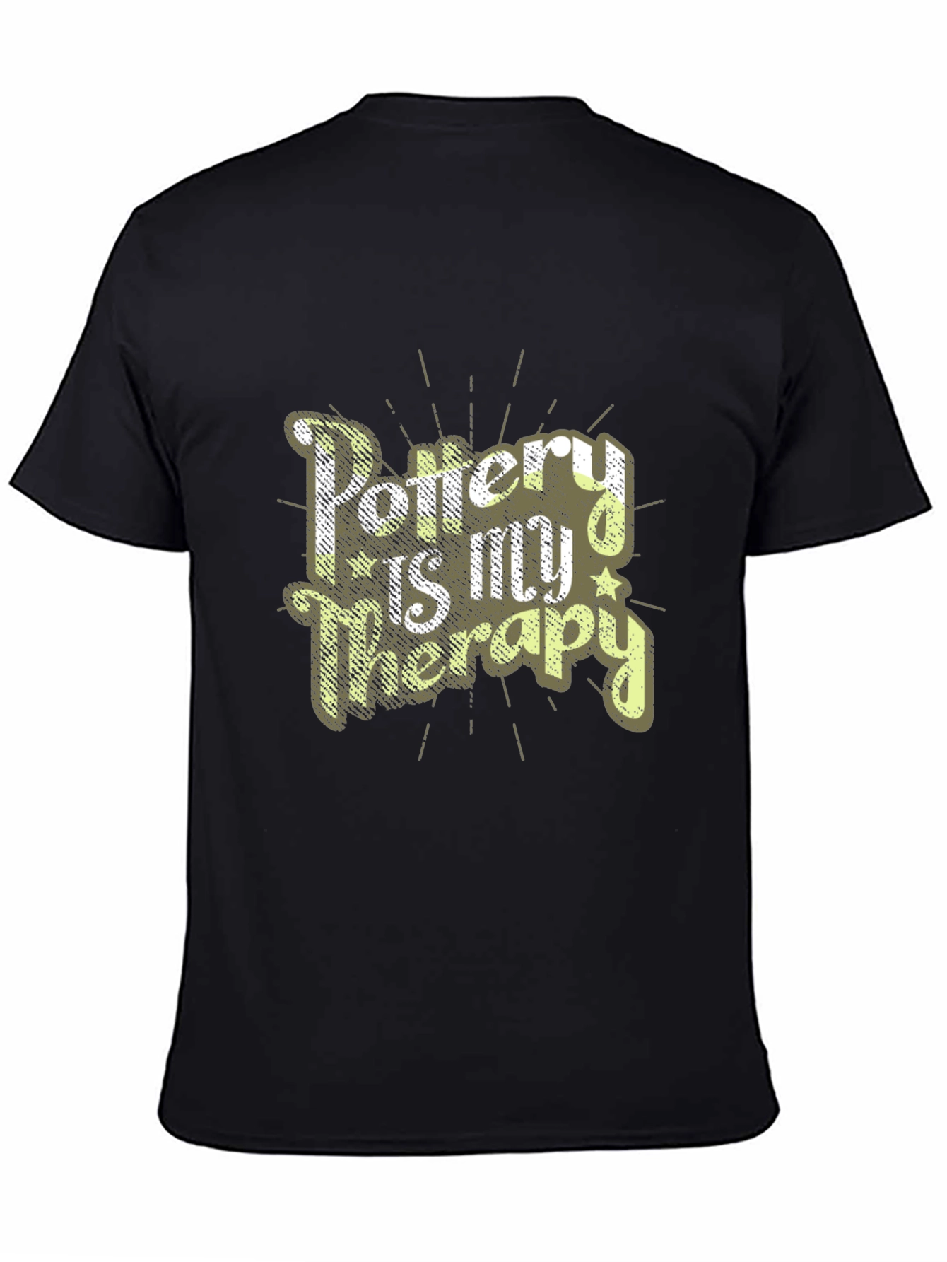 Pottery Is My Therapy Graphic T-Shirt