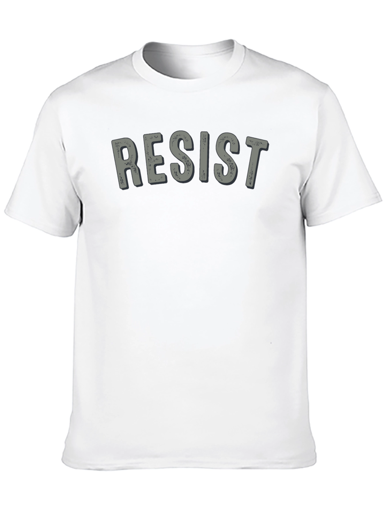 Resist Graphic Tee - Mens Black T-Shirt