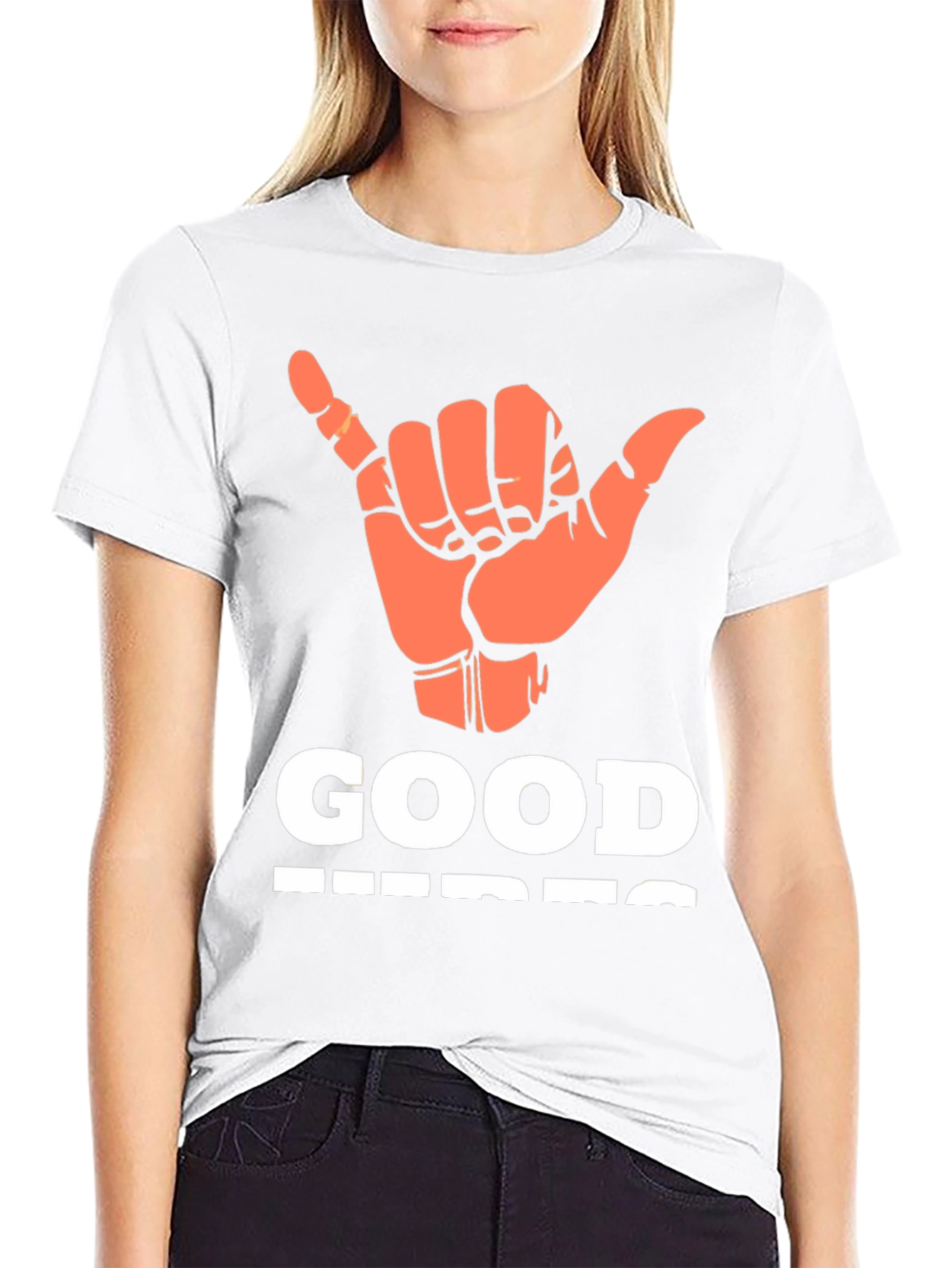 Good Vibes Graphic T-Shirt - Casual Style