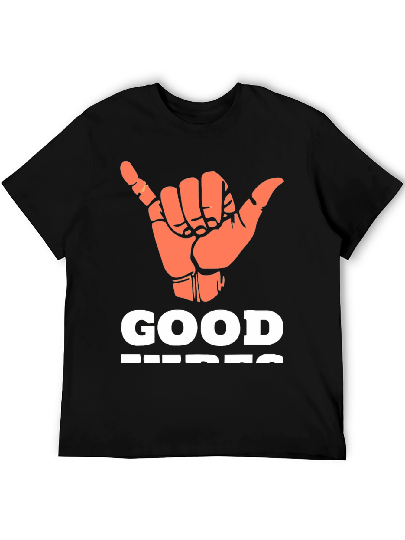 Good Vibes Graphic T-Shirt - Casual Style