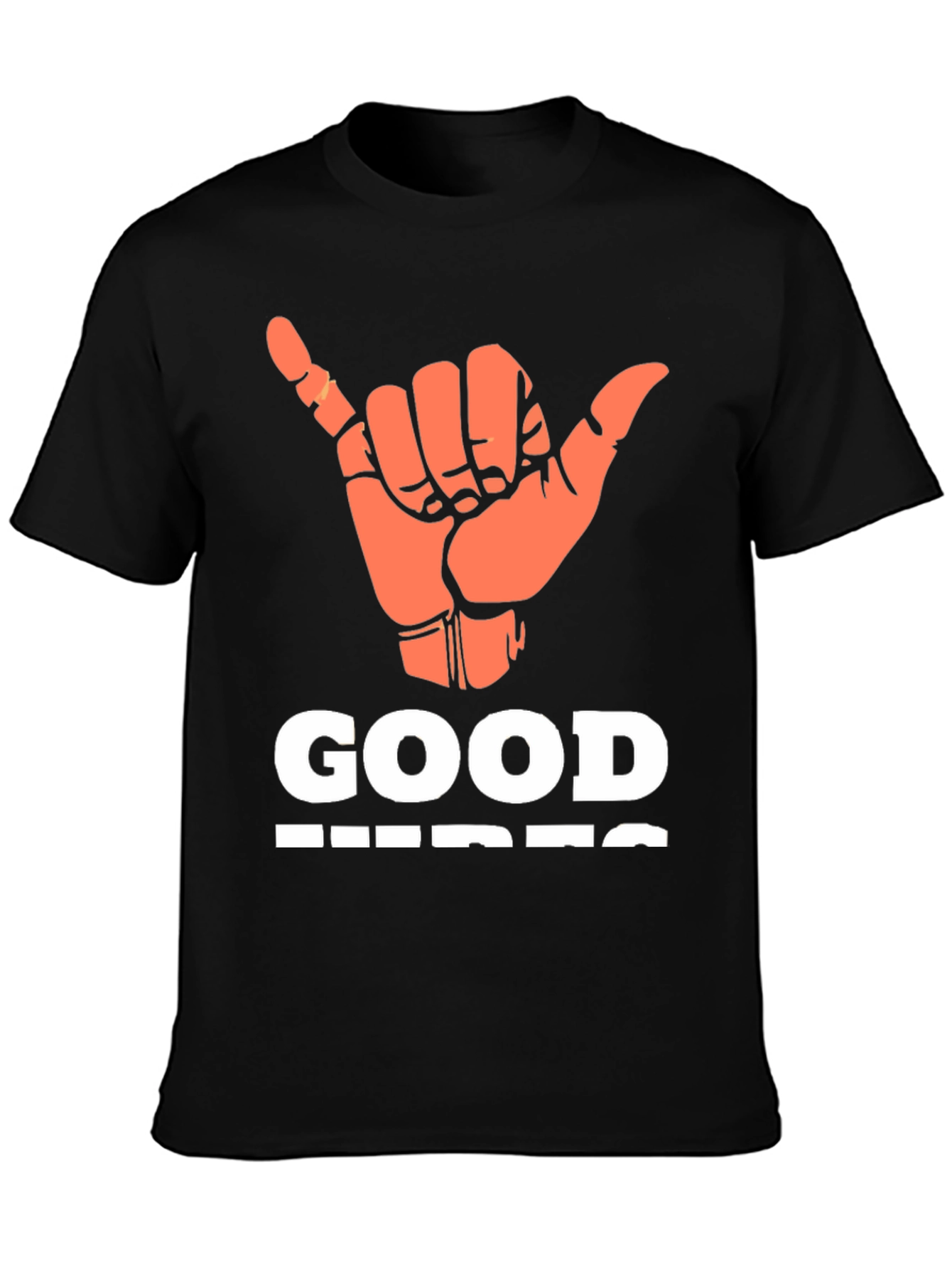 Good Vibes Graphic T-Shirt - Casual Style
