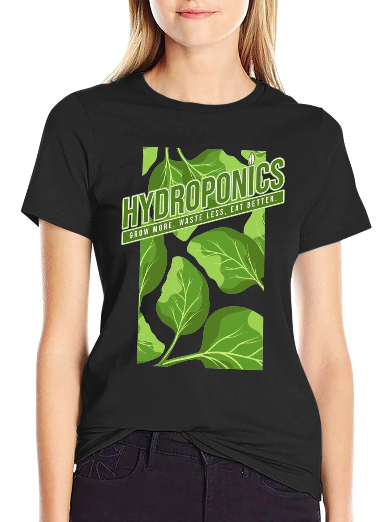 Hydroponics Graphic Tee - Grow More Eat Better
