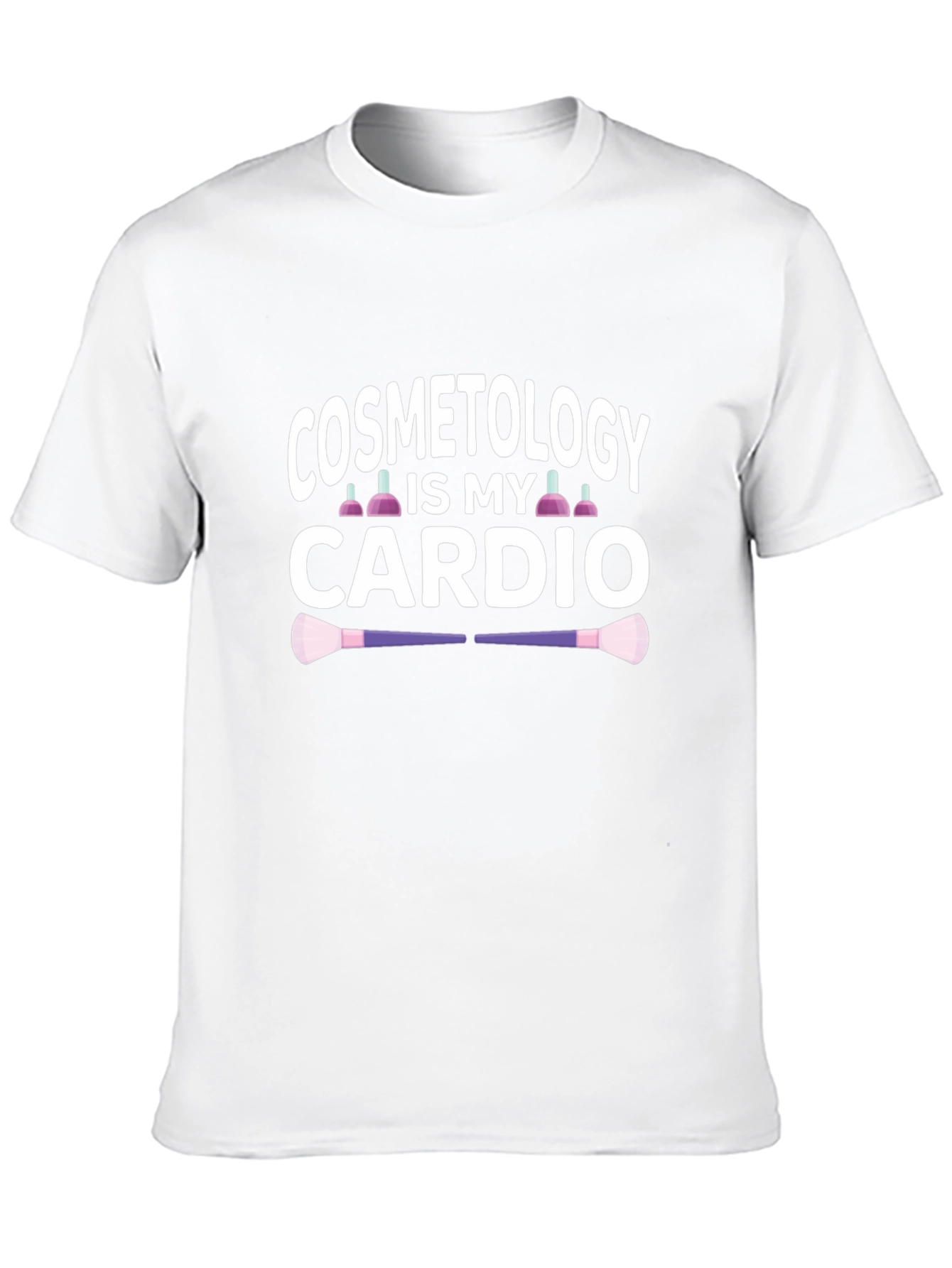 Cosmetology Cardio T-Shirt - Funny Cosmetologist Gift