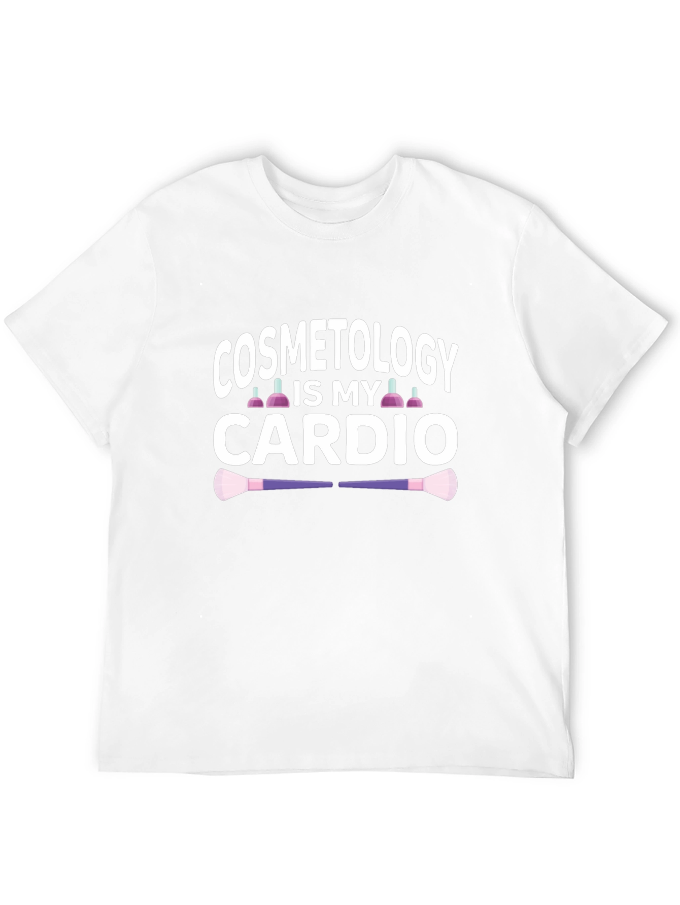 Cosmetology Cardio T-Shirt - Funny Cosmetologist Gift