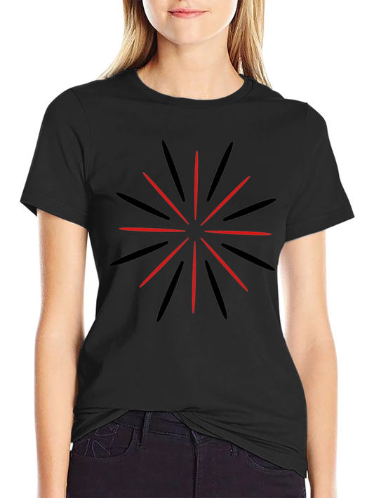 Starburst Graphic Tee - Casual Style