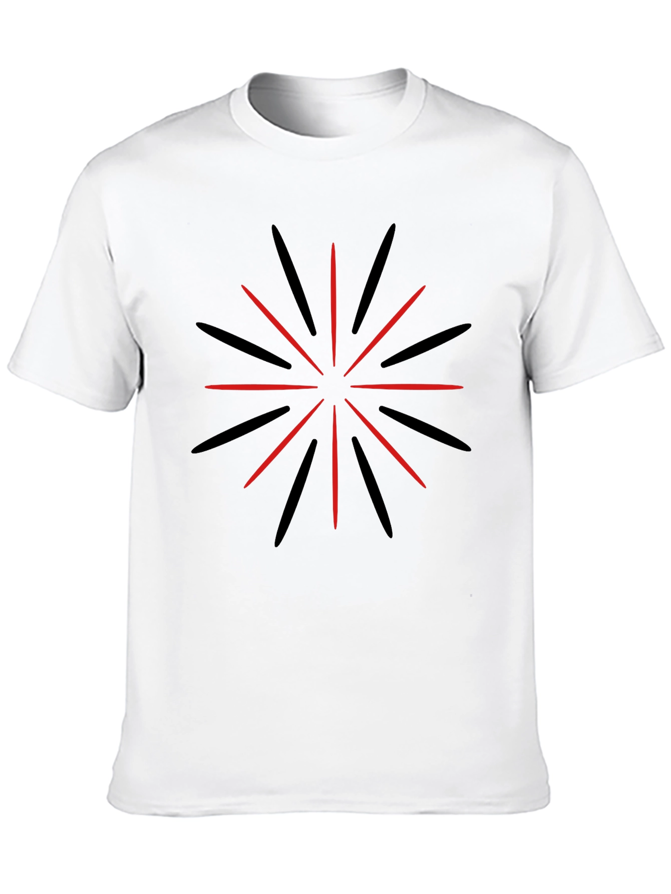 Starburst Graphic Tee - Casual Style