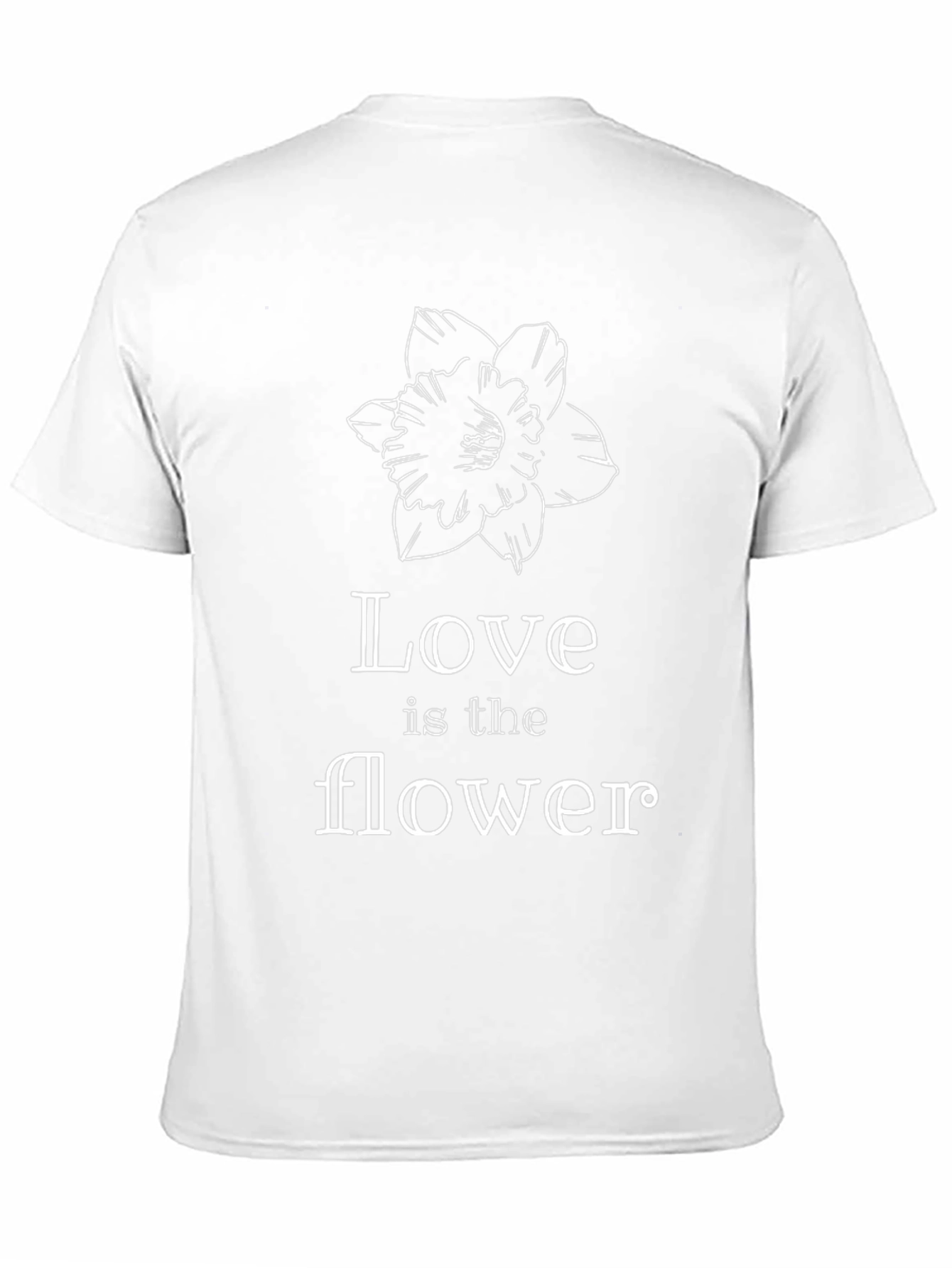Love is the Flower T-Shirt - Black