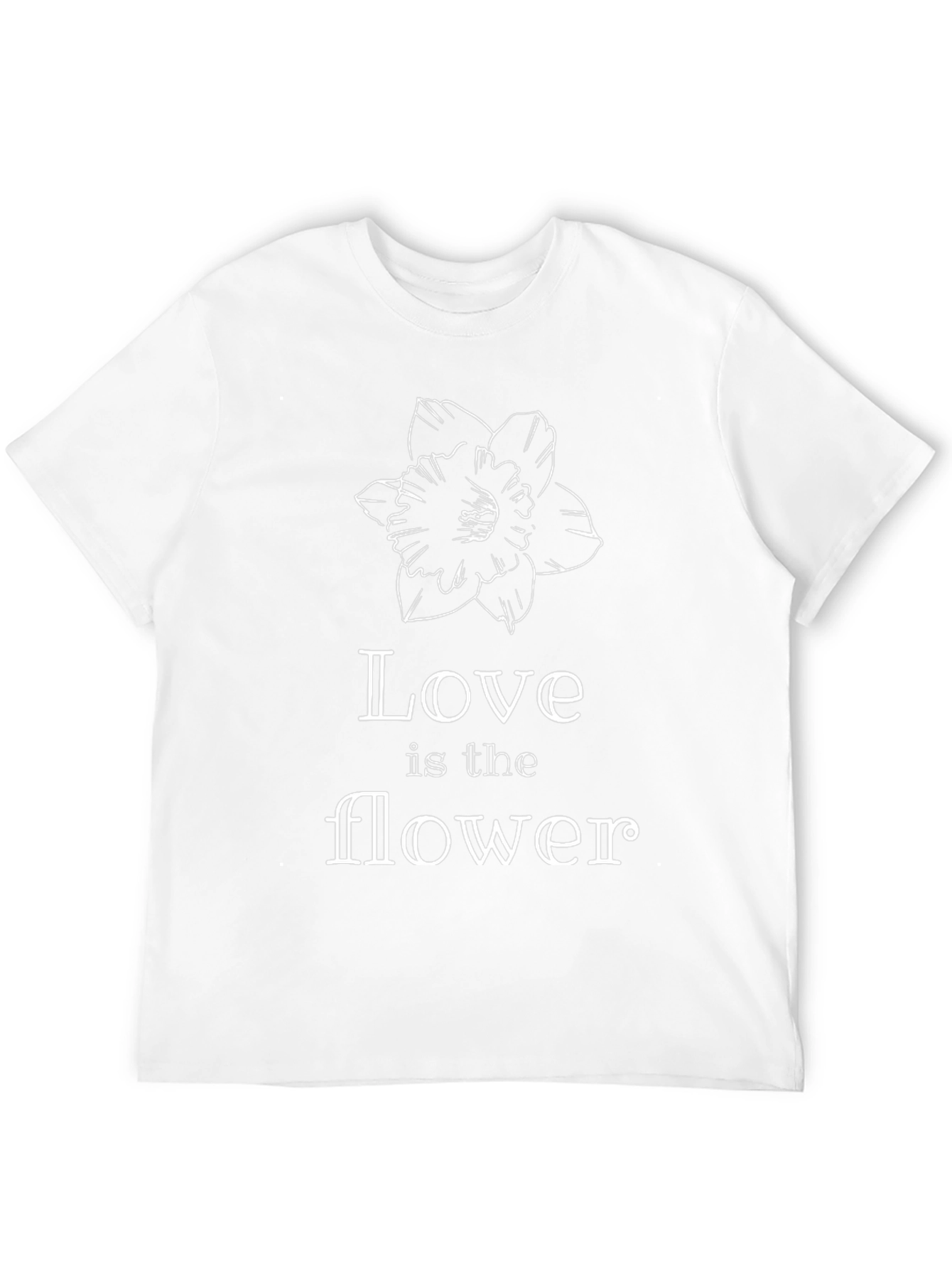 Love is the Flower T-Shirt - Black