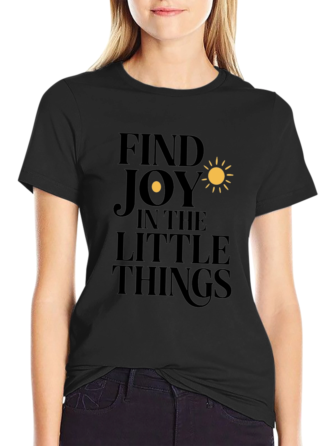 Find Joy T-Shirt - Positive Vibes Graphic Tee