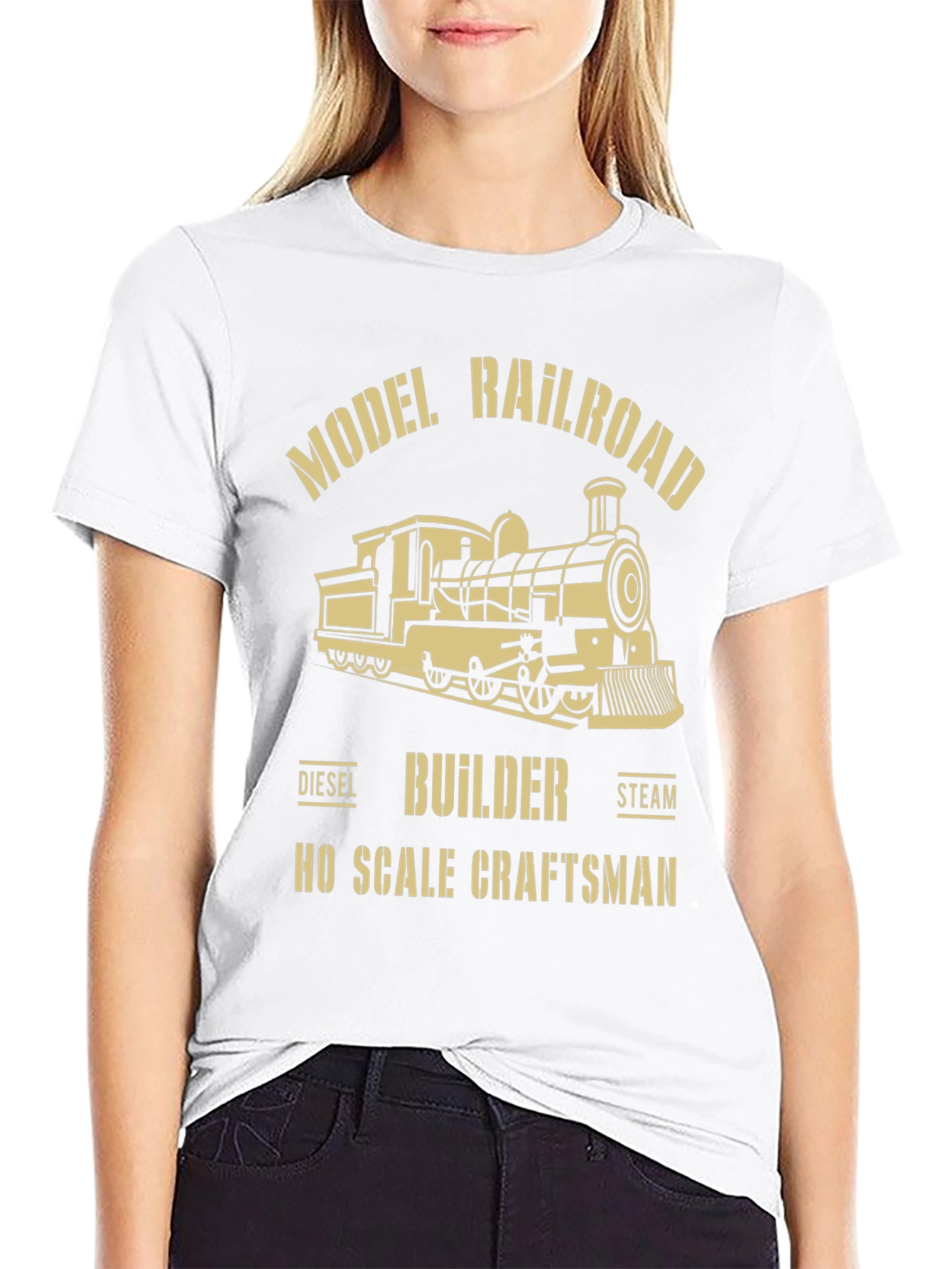 Model Railroad Builder T-Shirt