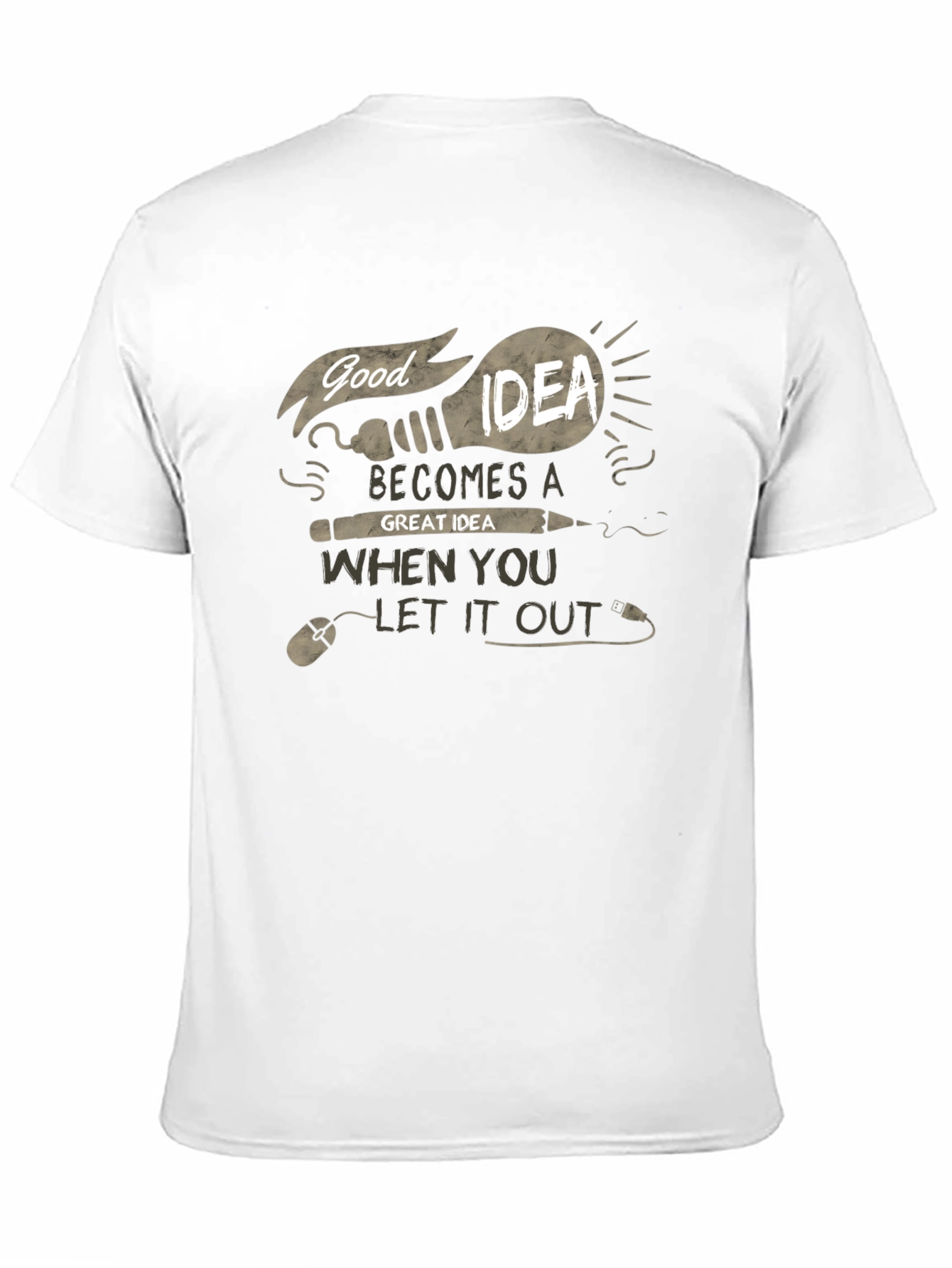 Good Idea T-Shirt - Creative Graphic Tee